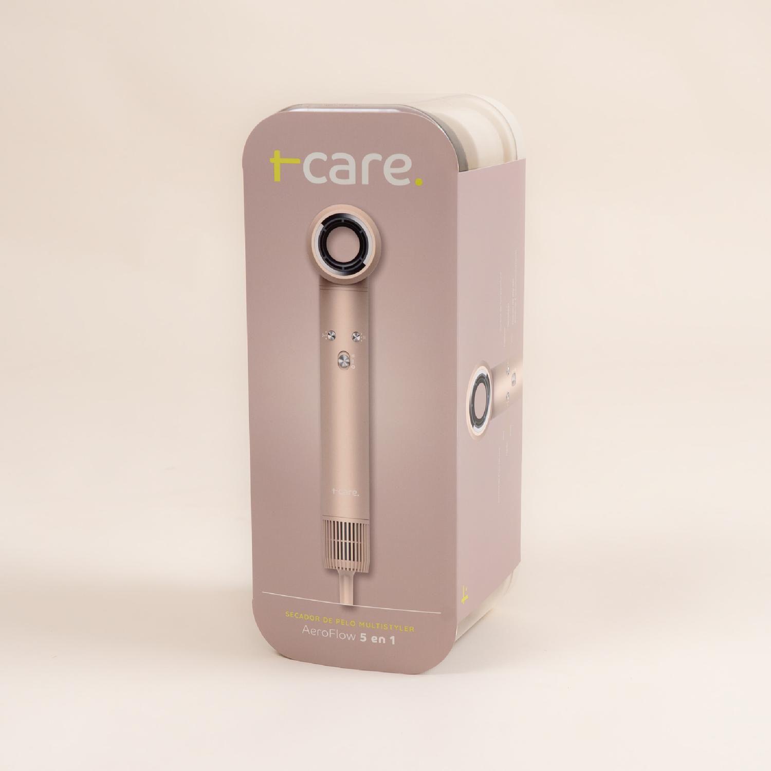 Secador de pelo Multistyler T-Care AeroFlow 5 en 1 Beige-8