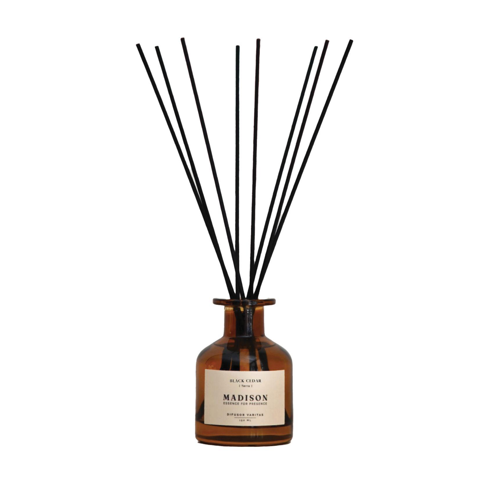 Difusor Ámbar 150 Ml + Refill 500 Ml Black Cedar Madison-2