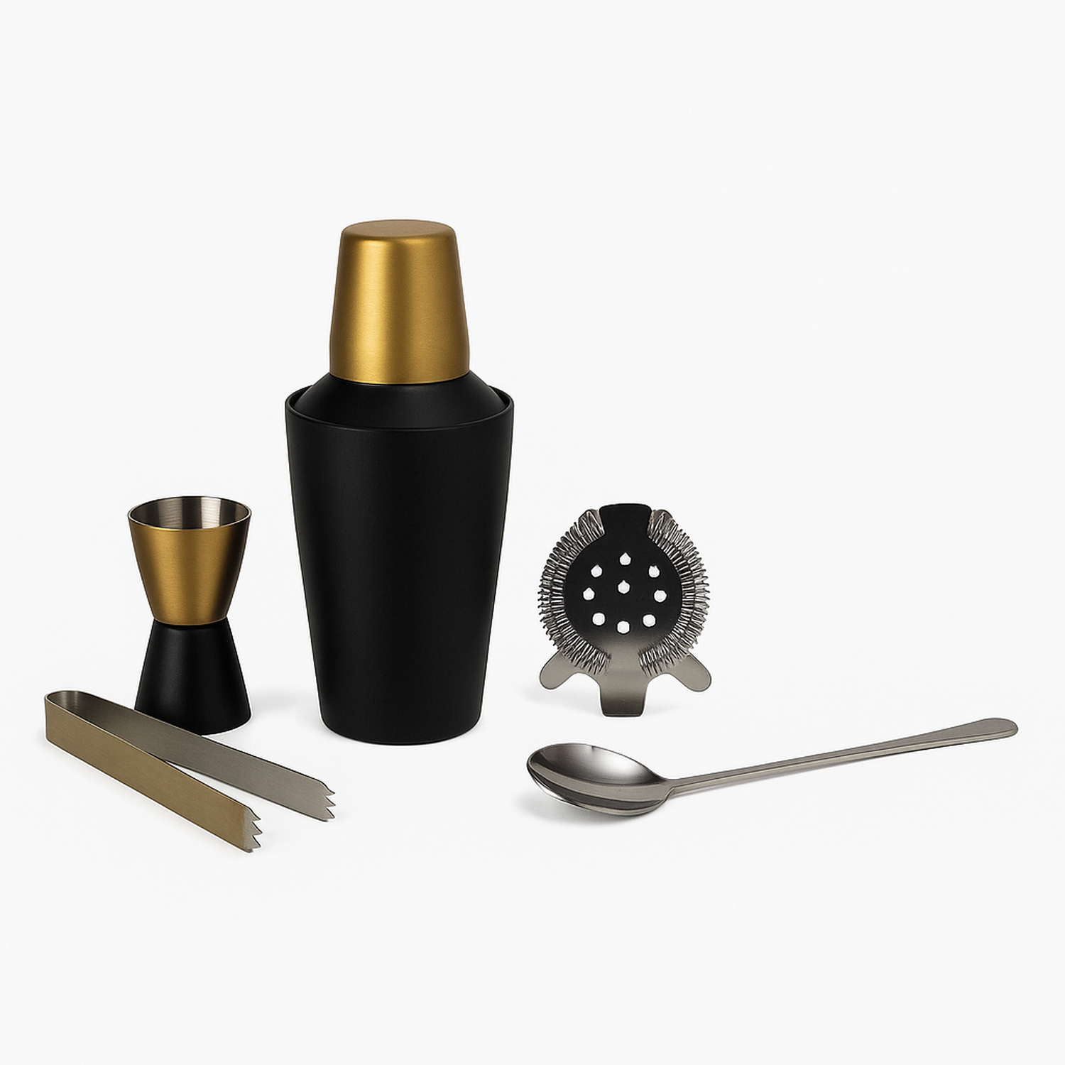Set de Coctelería 5 Piezas Black Premium Secret de Gourmet-0