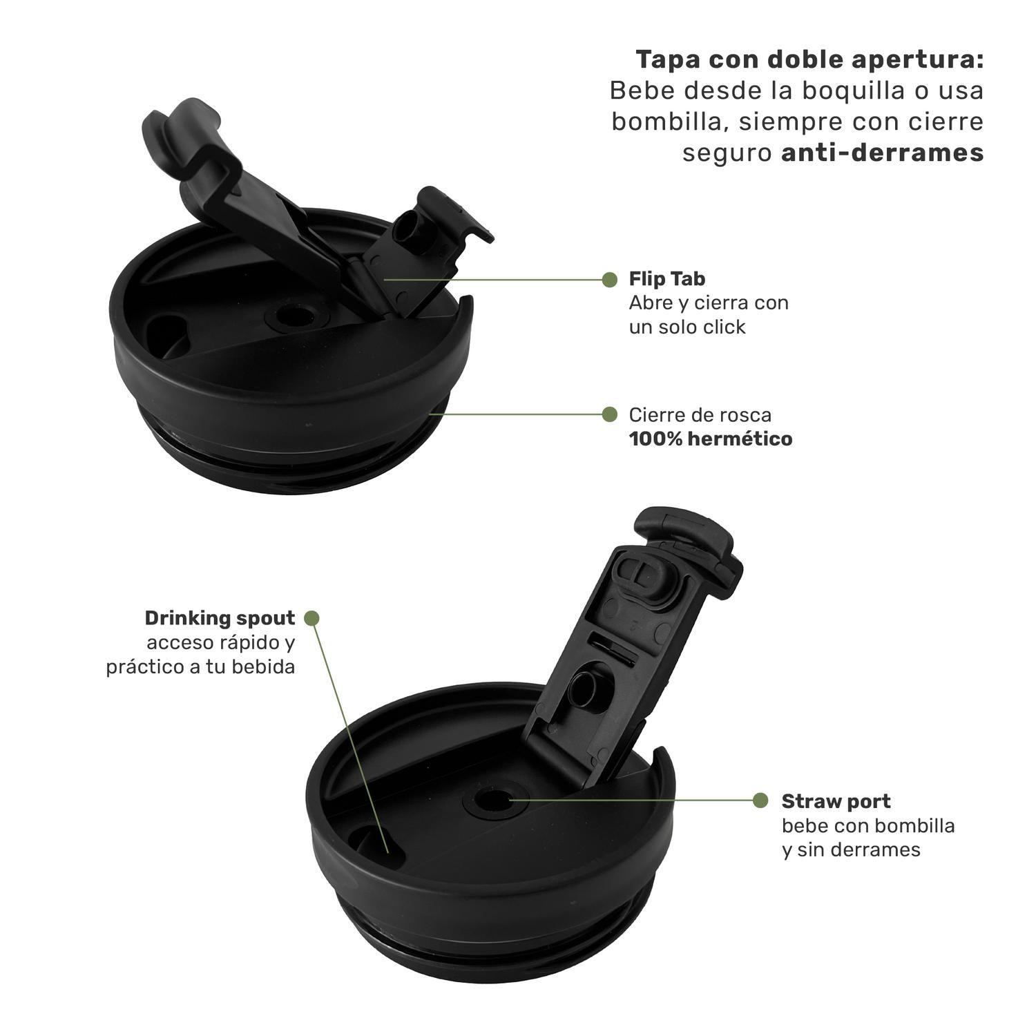 Vaso Térmico Tumbler 1180ml Acero Inoxidable con Tapa Lhotse-3