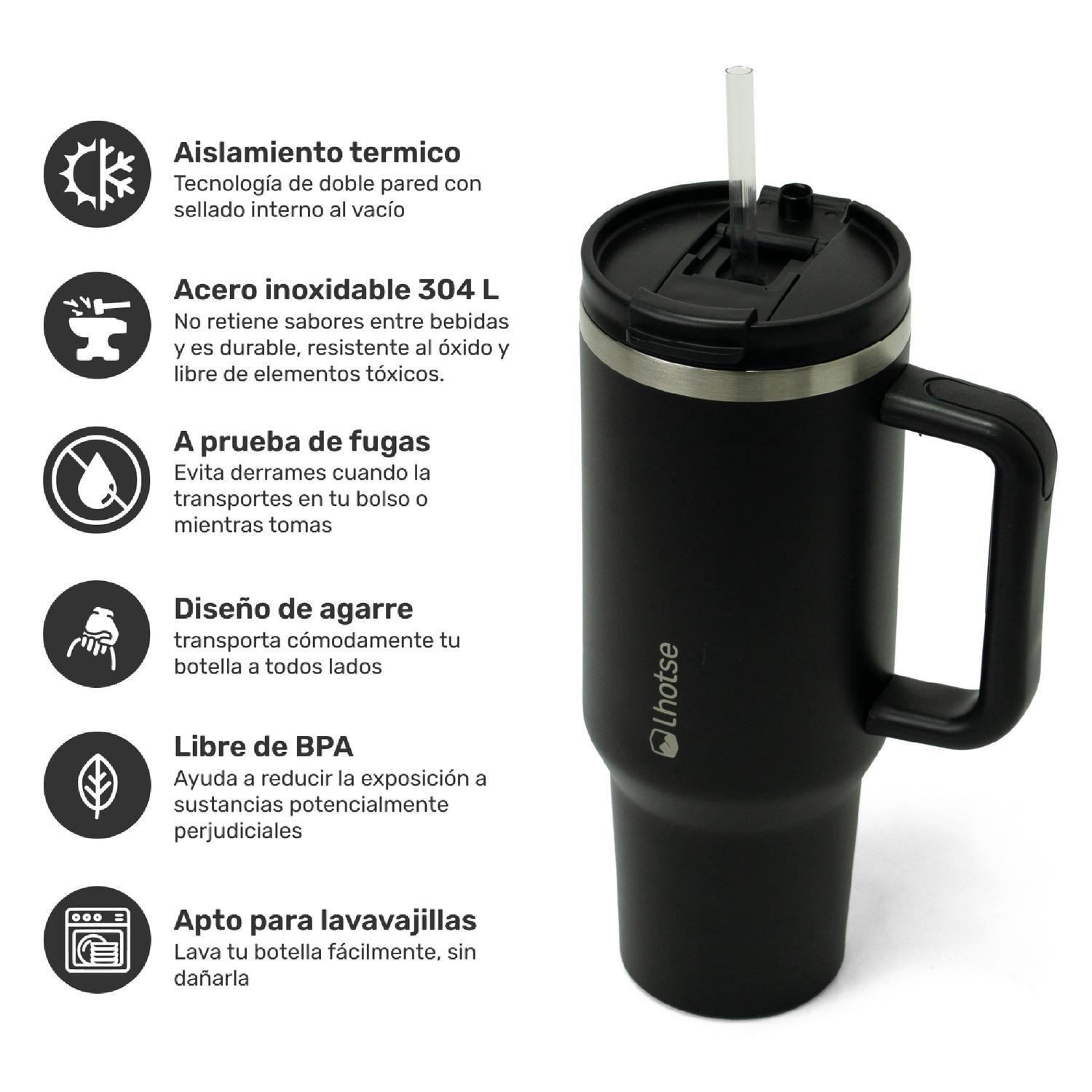 Vaso Térmico Tumbler 1180ml Acero Inoxidable con Tapa Lhotse-2