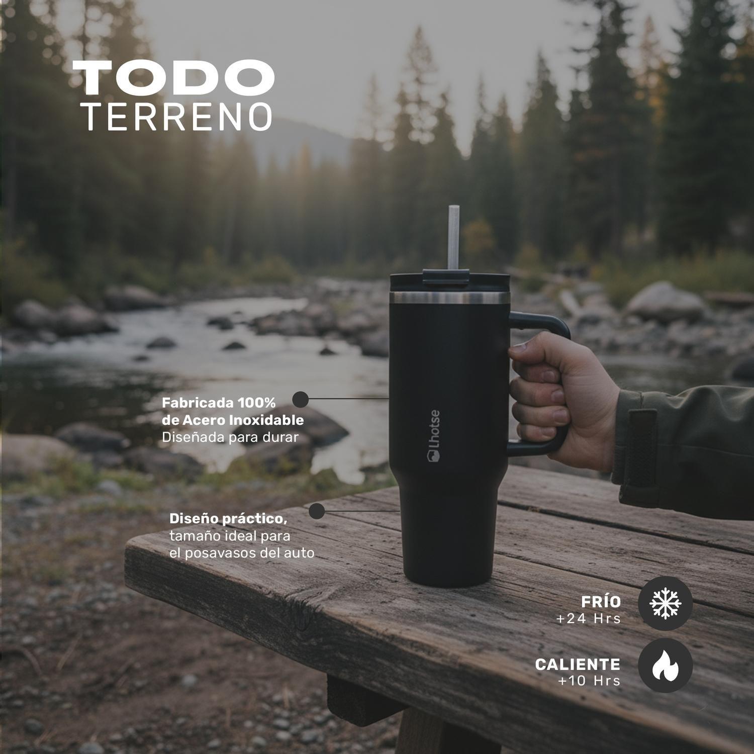 Vaso Térmico Tumbler 1180ml Acero Inoxidable con Tapa Lhotse-5