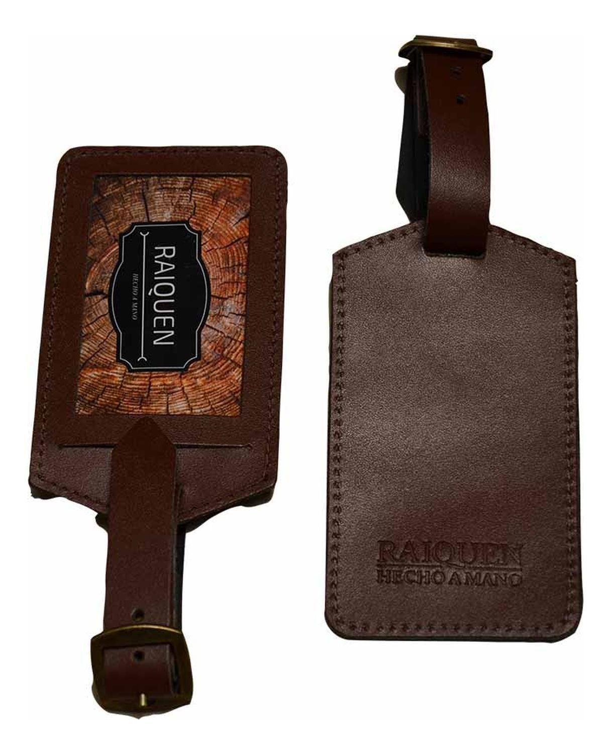 Identificador Para Equipaje De Cuero Hecho a Mano Raiquen-2