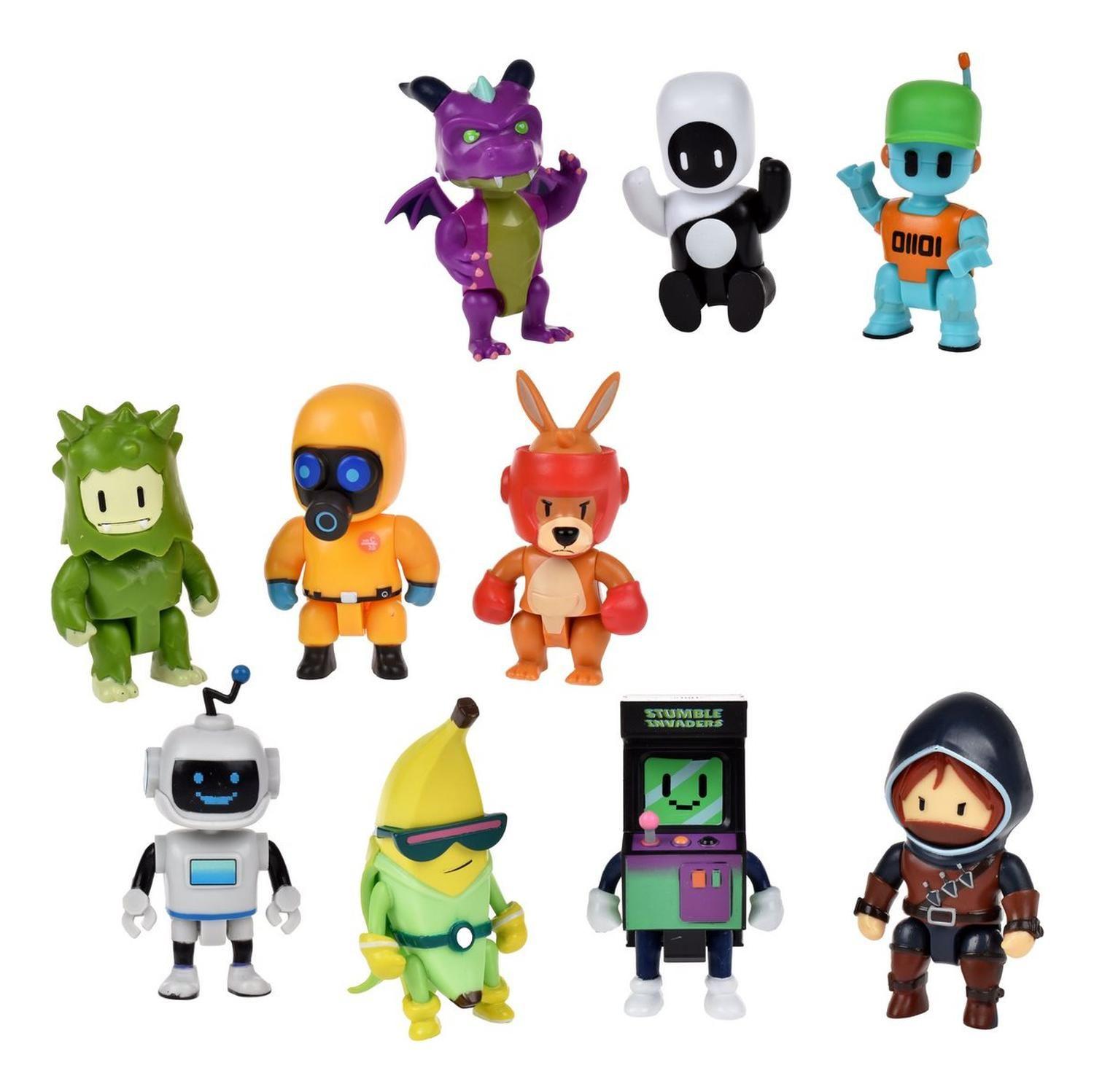 Pack 3 Figuras 8 Cms Articuladas Stumble Guys-0