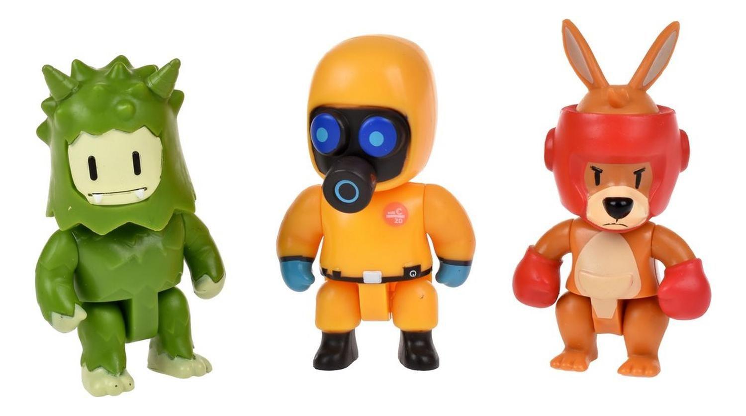 Pack 3 Figuras 8 Cms Articuladas Stumble Guys-4