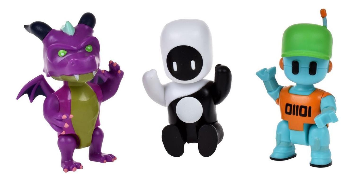 Pack 3 Figuras 8 Cms Articuladas Stumble Guys-5