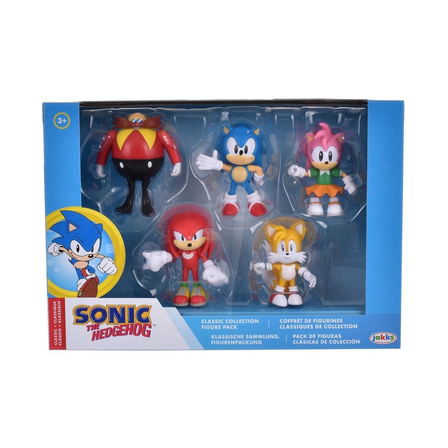 Pack 5 Figuras De 6 Cms Sonic-3