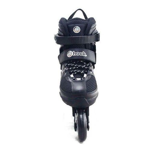 Patin Roller Inline Fitness Adulto Negro Talla M Hook-1