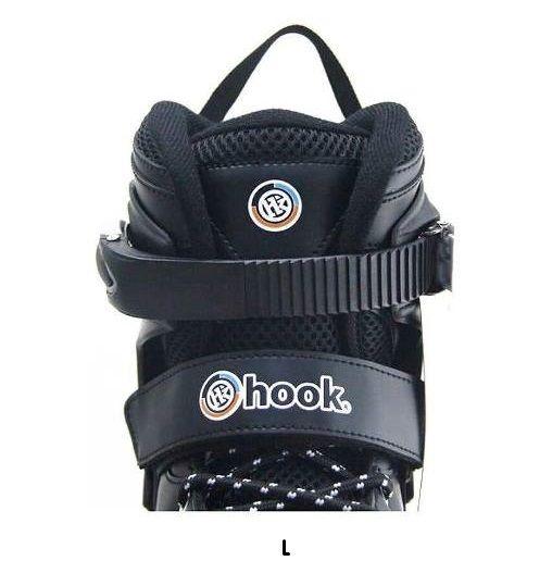 Patin Roller Inline Fitness Adulto Negro Talla M Hook-2