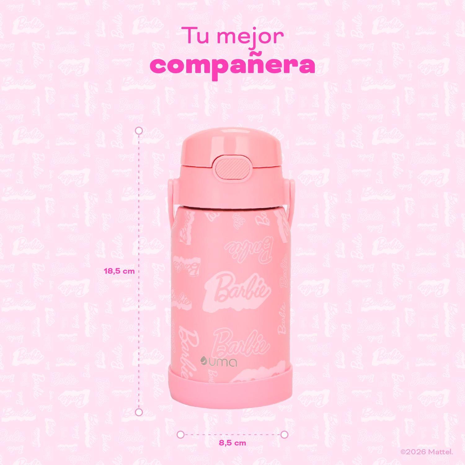 Botella Térmica Niños Barbie 450ml Acero Inox UMA-5