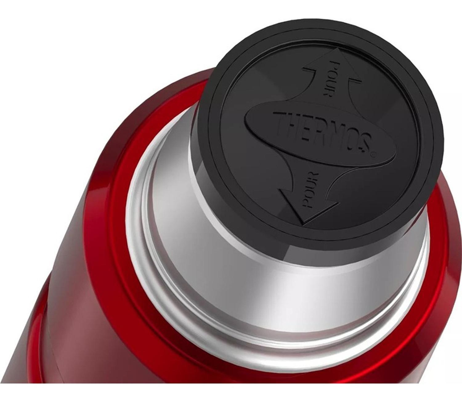 Termo Líquidos King Acero Inox Rojo 470ml Thermos-1