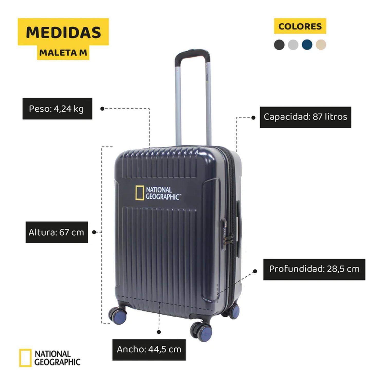 Maleta (M) 85Lt National Geographic Negro Transit-1
