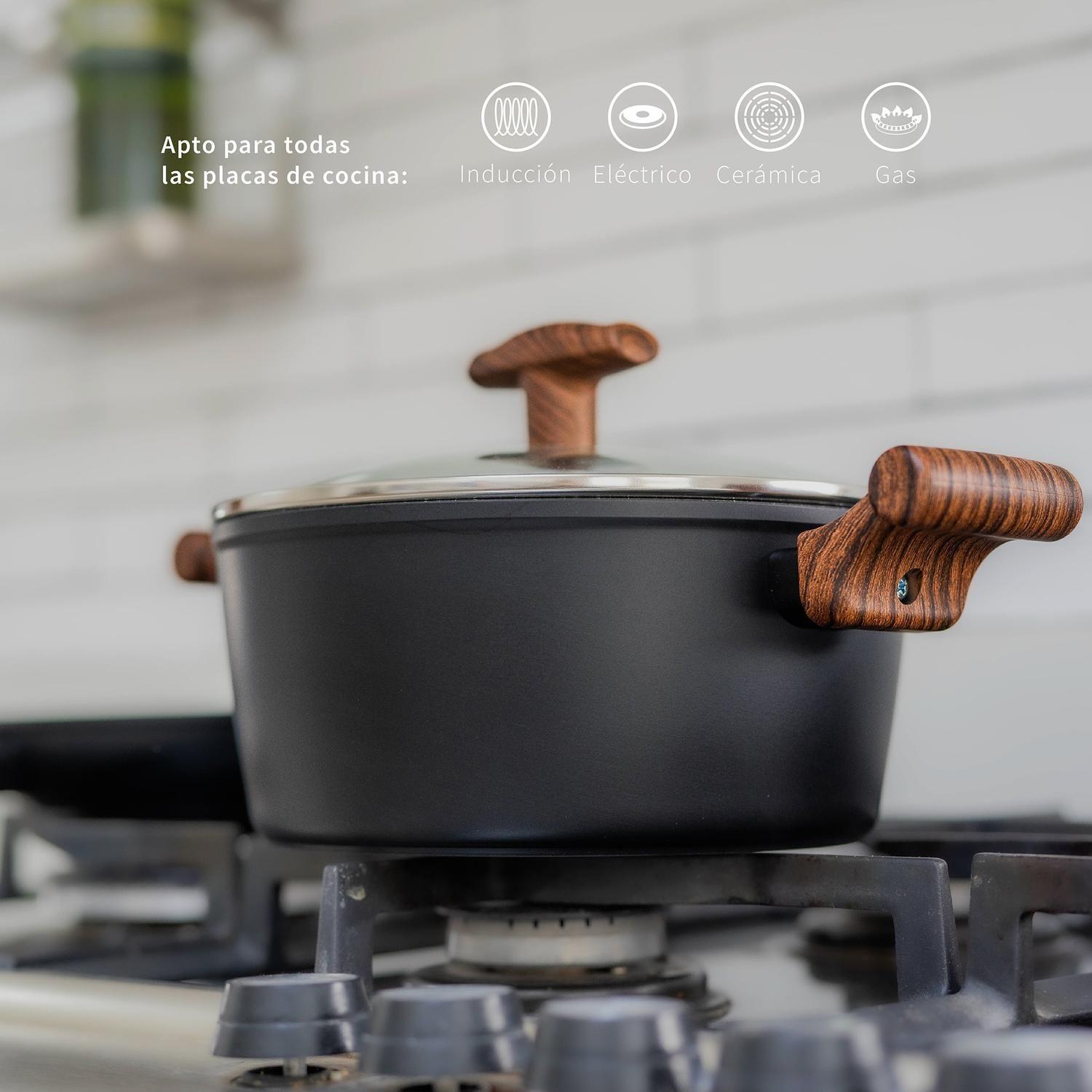 Batería de Cocina Oregon + Set 12 Utensilios Calipso Simplit-3