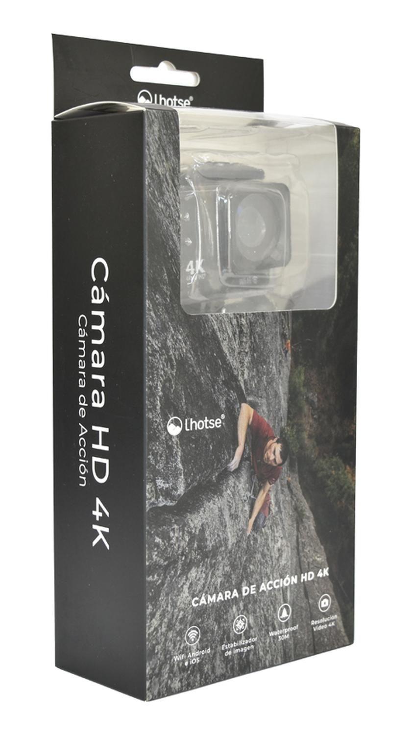 Cámara Deportiva Lhotse 4K Ultra HD Negra-5