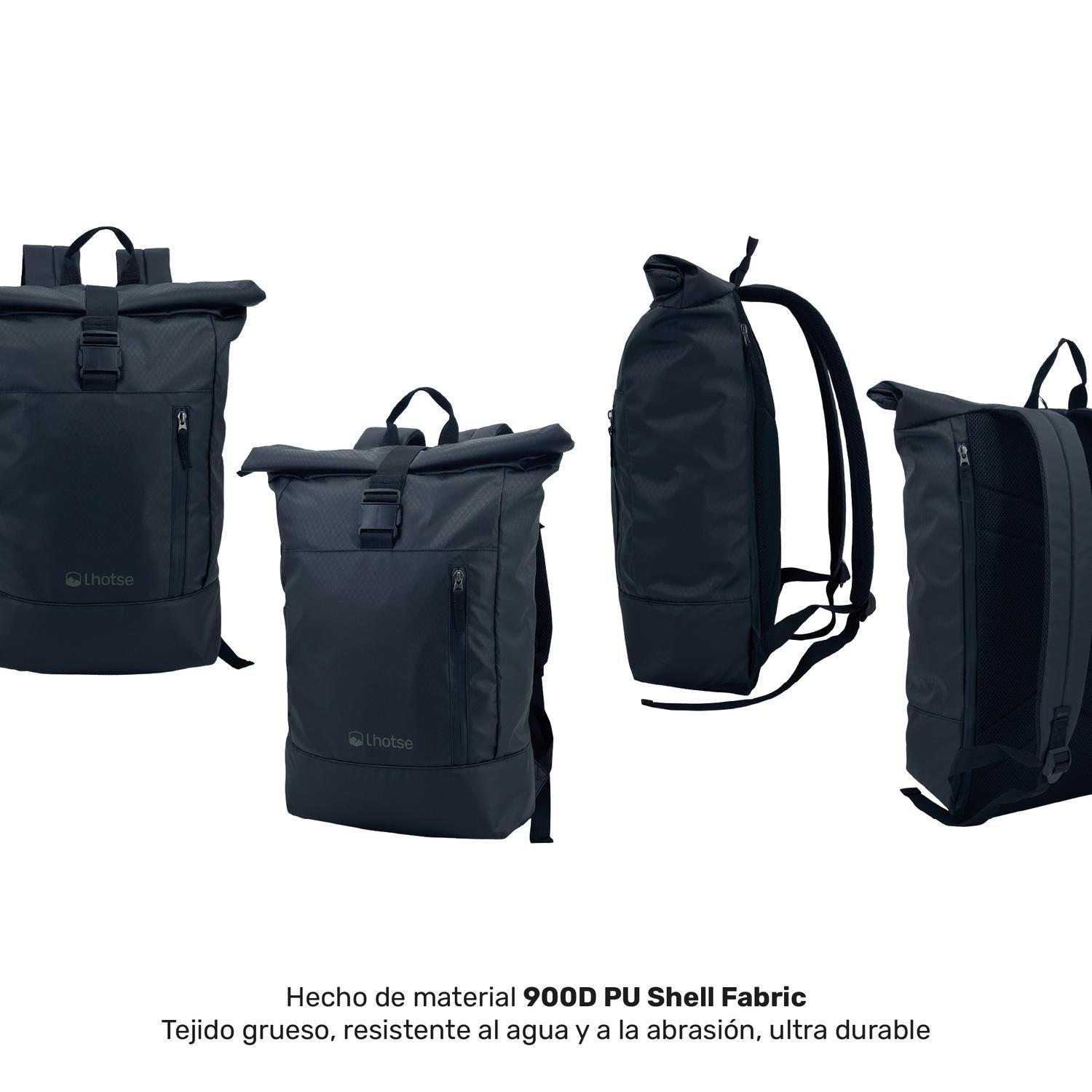 Mochila Roll Top Makalu 22L Impermeable Porta Notebook Lhotse-2