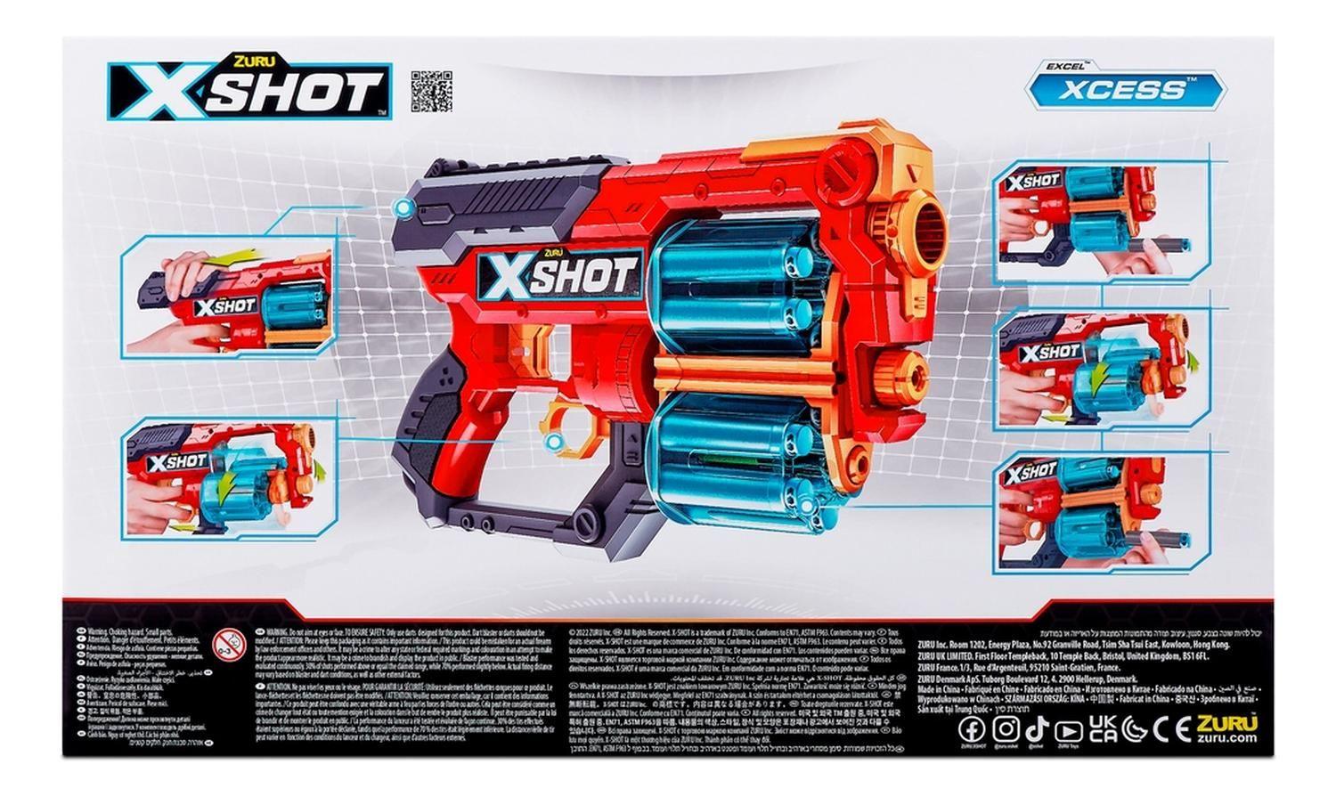 Lanzador Xcess Tk12 Con 16 Dardos X-Shot-3