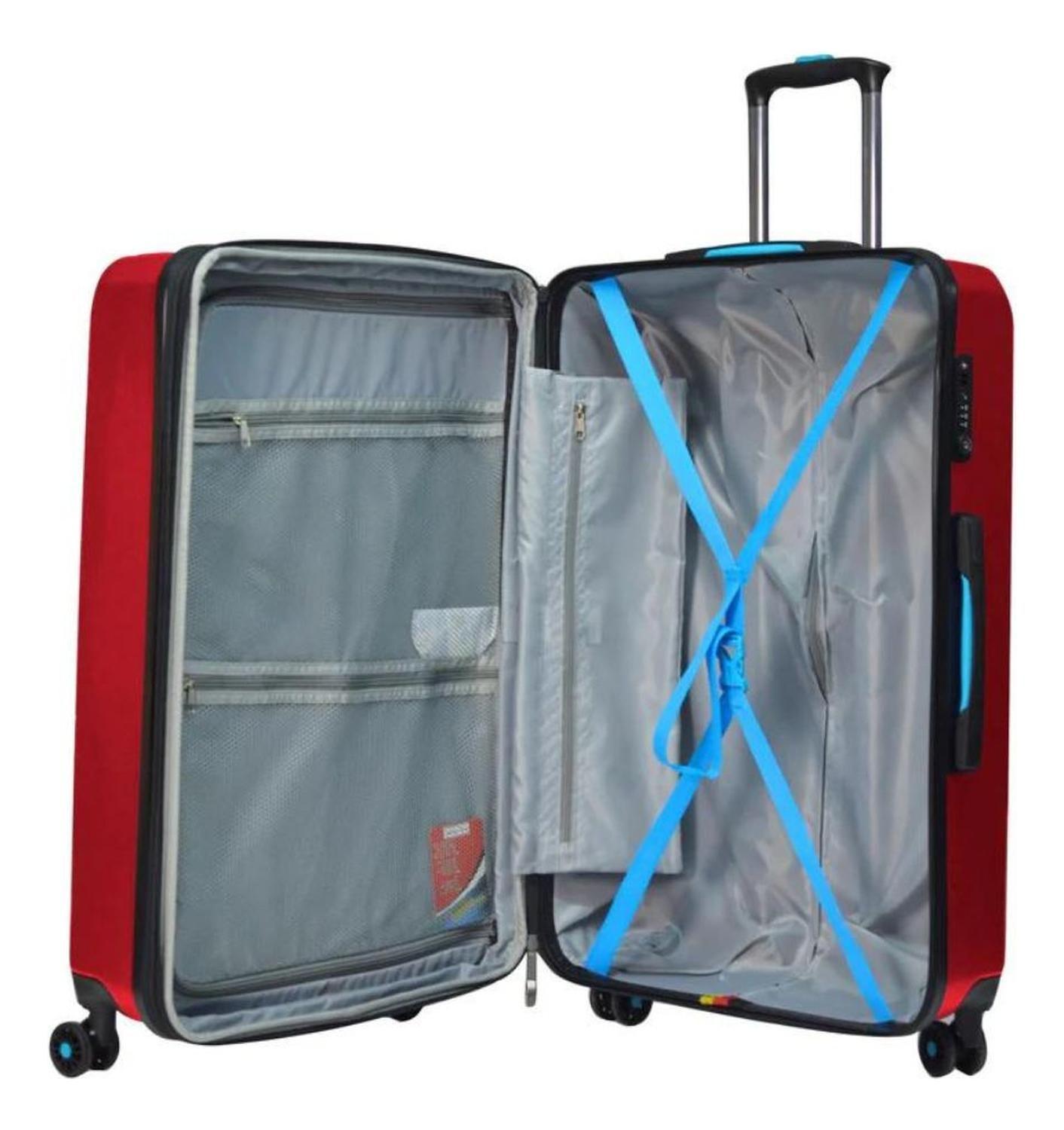 Maletas Enduro Pack Duo Rojo (L+Cabina) BG Berlin-3