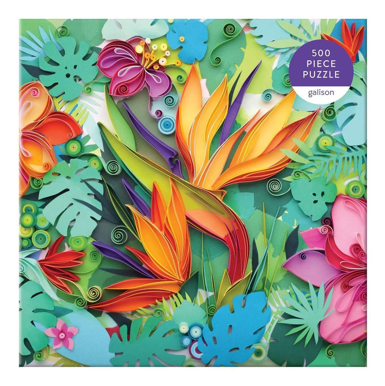 Puzzle 500Pcs Paraiso De Papel Mudpuppy-1