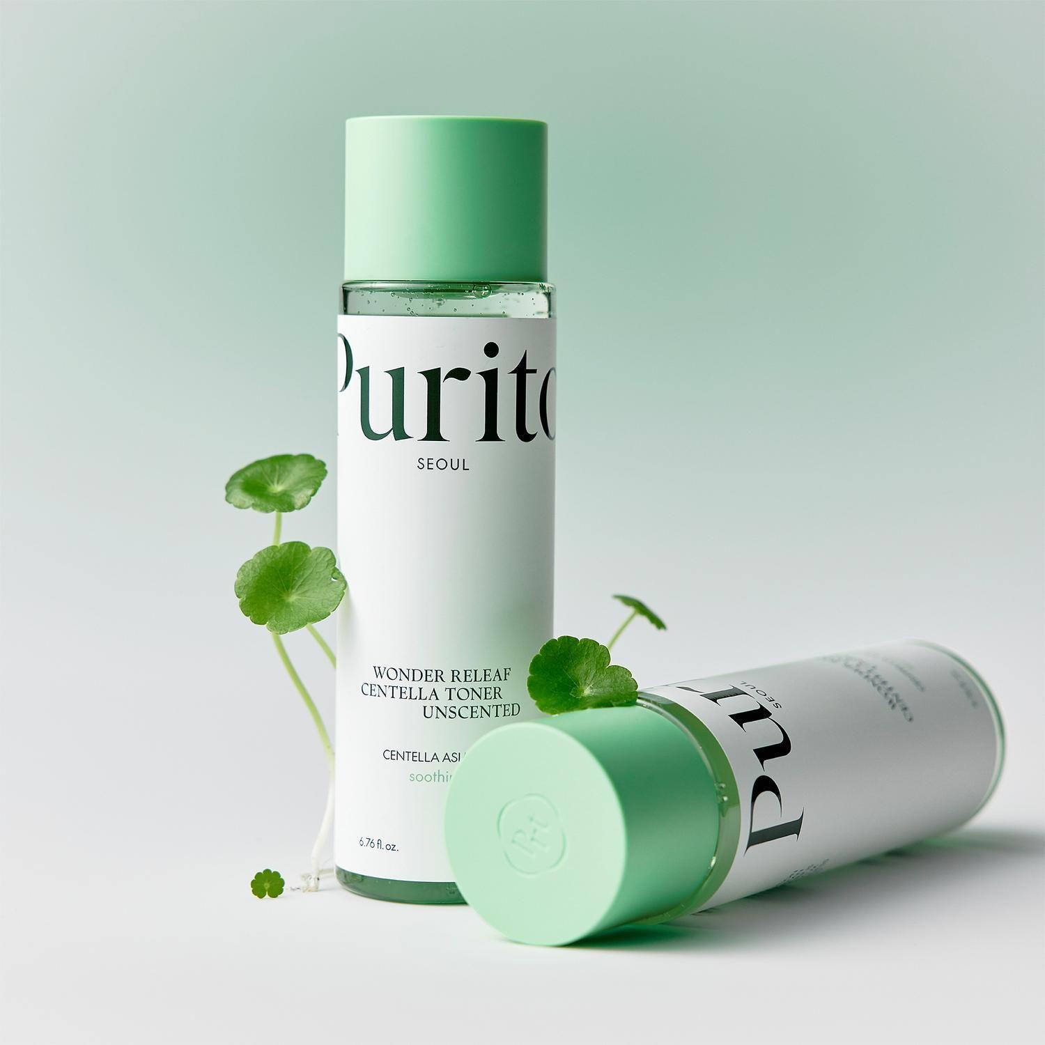 Tónico Facial Centella 200ml Purito Wonder Releaf sin Perfume-6