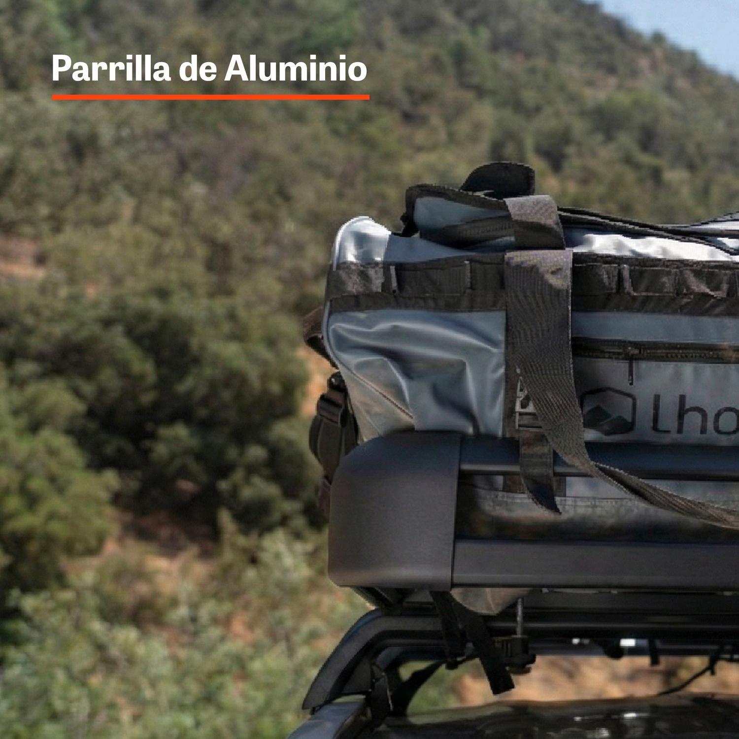 Parrilla Para Auto Portaequipaje Universal Negra XROAD-2