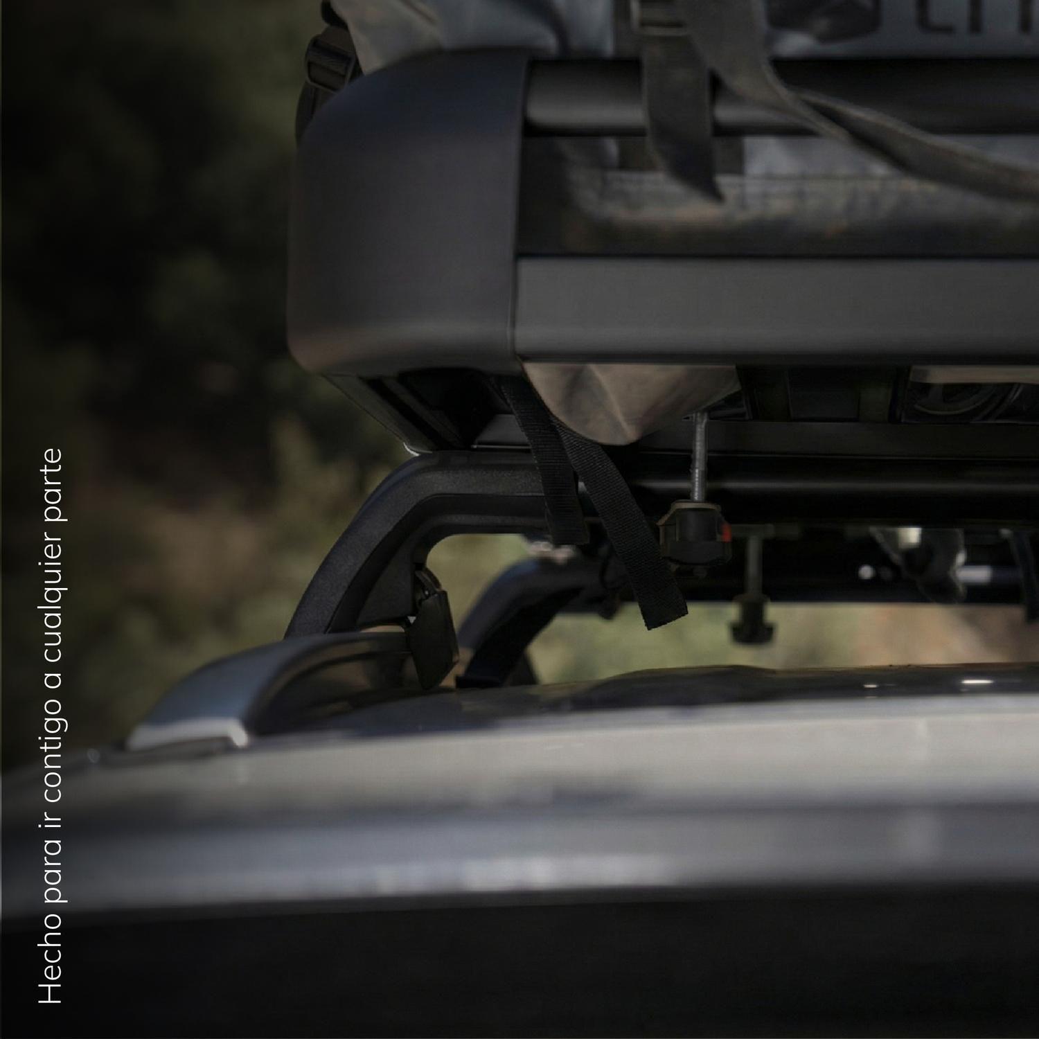 Parrilla Para Auto Portaequipaje Universal Negra XROAD-7