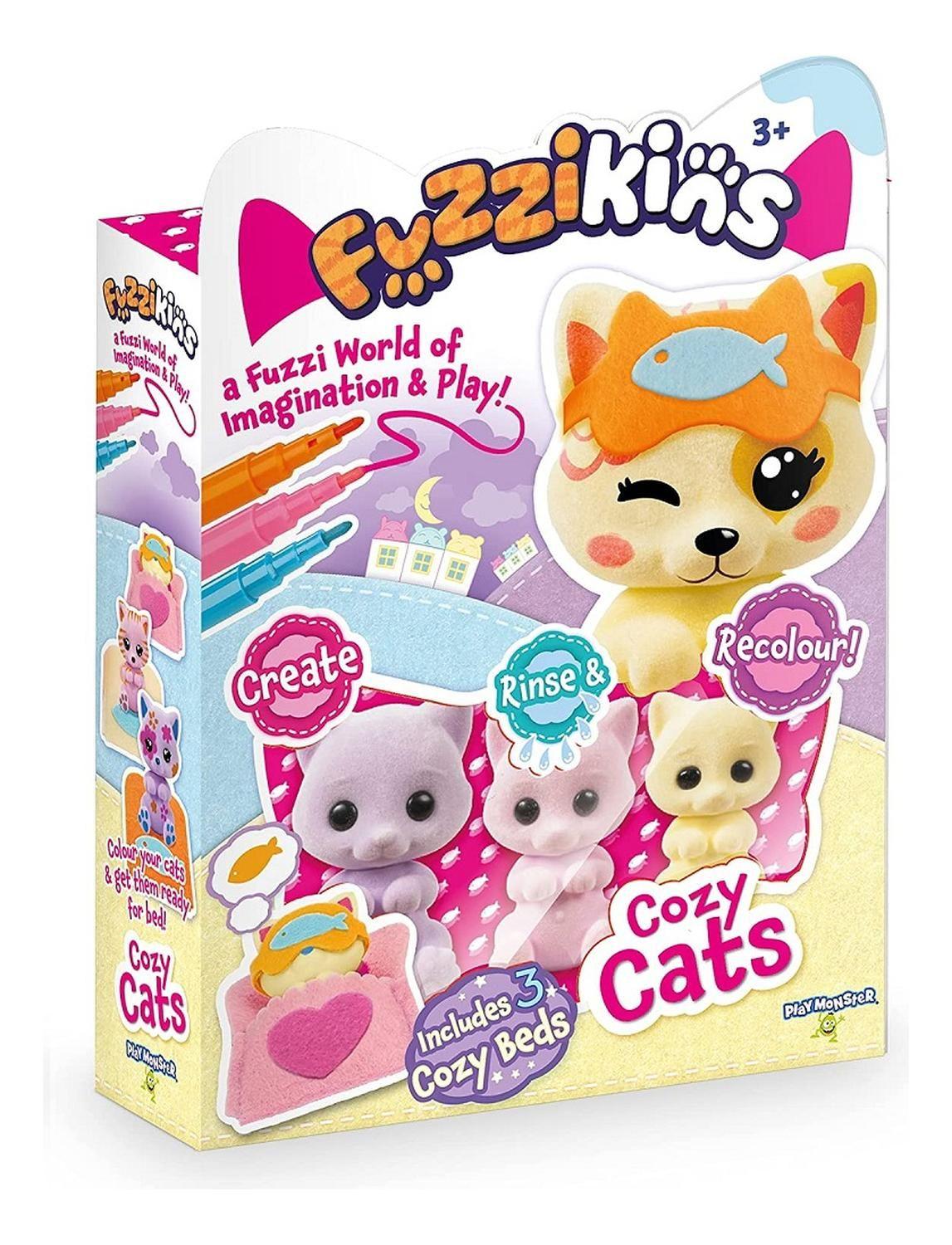 Familia De Gatos Fuzzikins-0