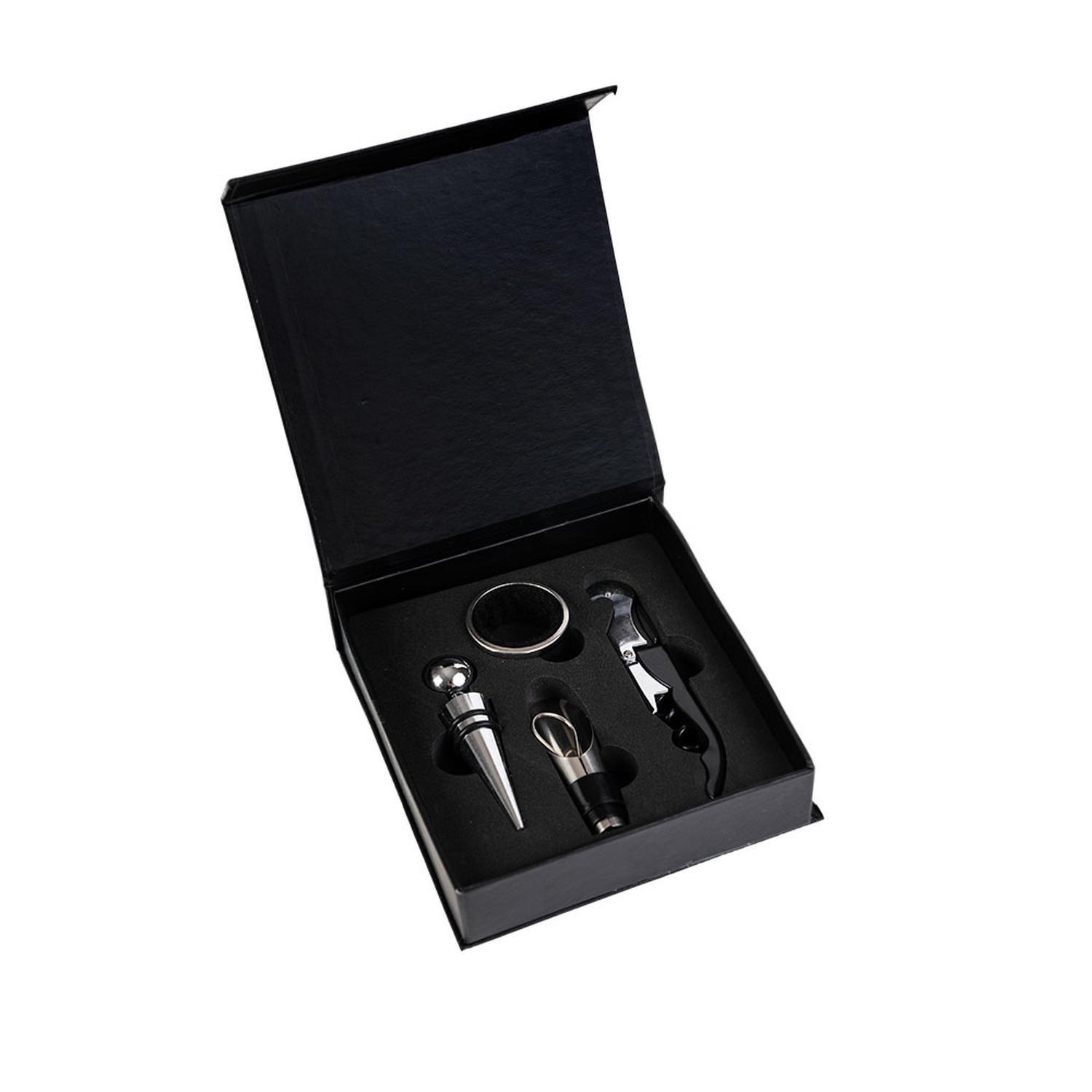Kit De Vino 4 Piezas Lux Secret de Gourmet-0
