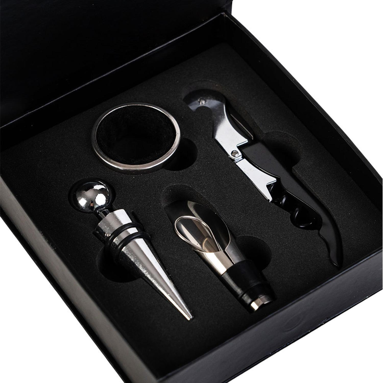 Kit De Vino 4 Piezas Lux Secret de Gourmet-1