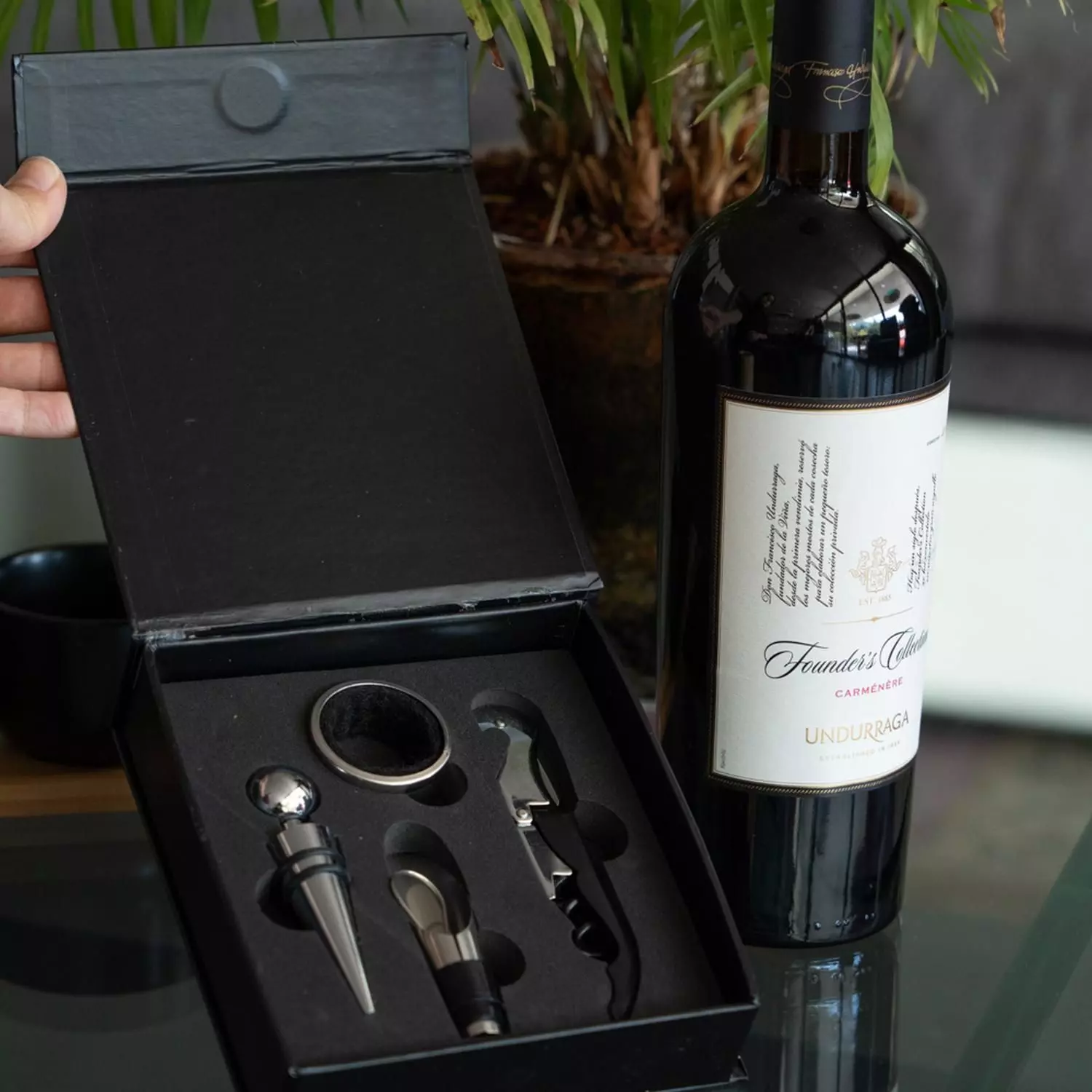 Kit De Vino 4 Piezas Lux Secret de Gourmet-2