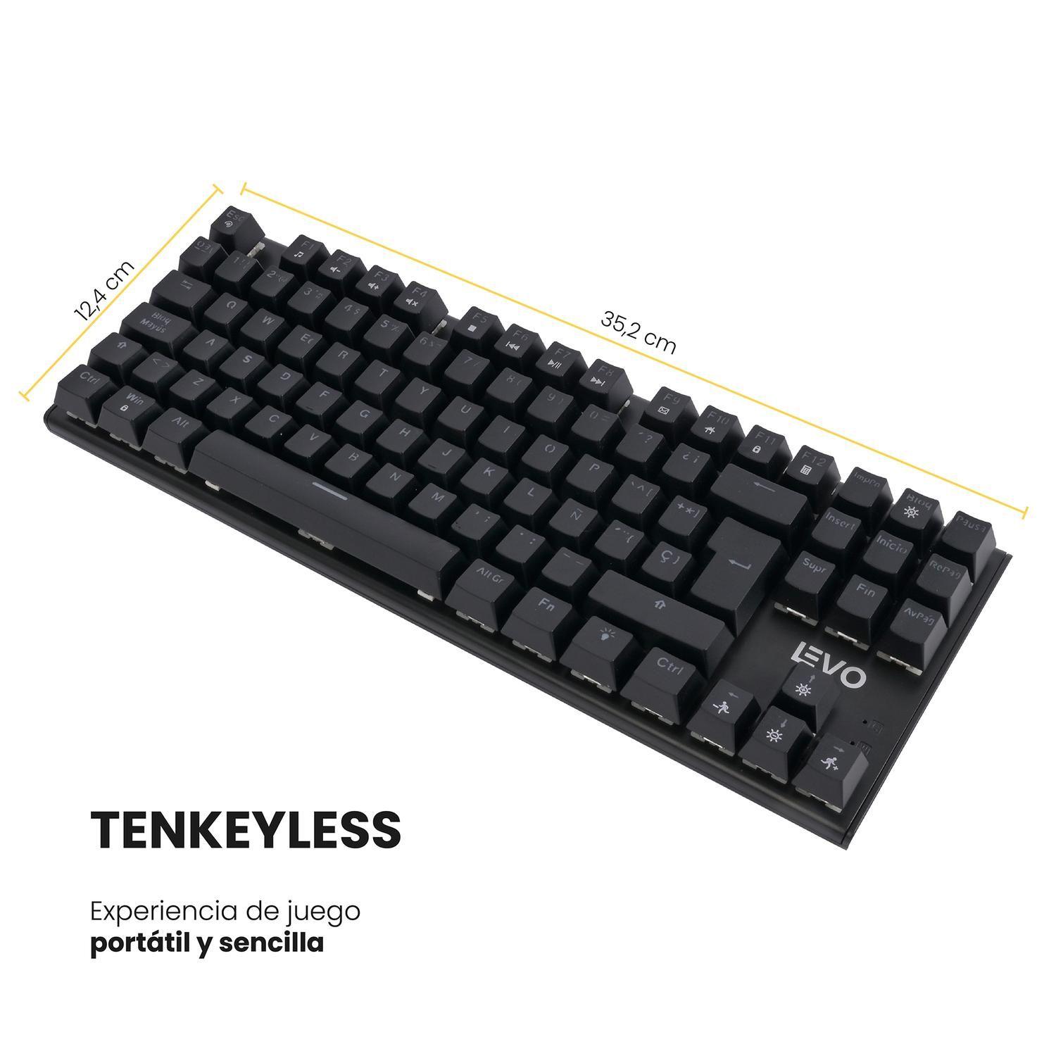 Teclado Gamer NovaBlade Red Switch Mecánico Levo-3