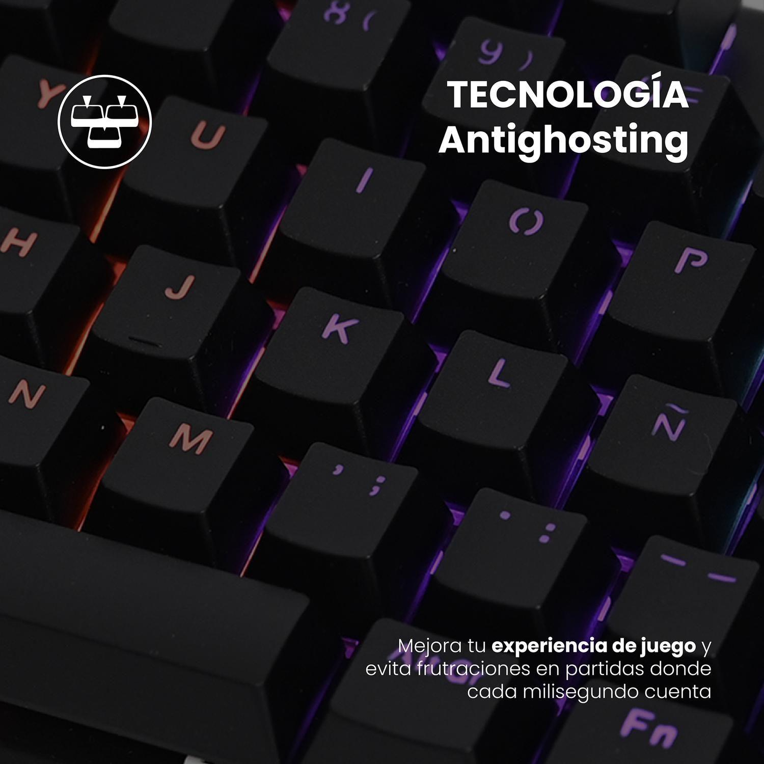 Teclado Gamer NovaBlade Red Switch Mecánico Levo-4