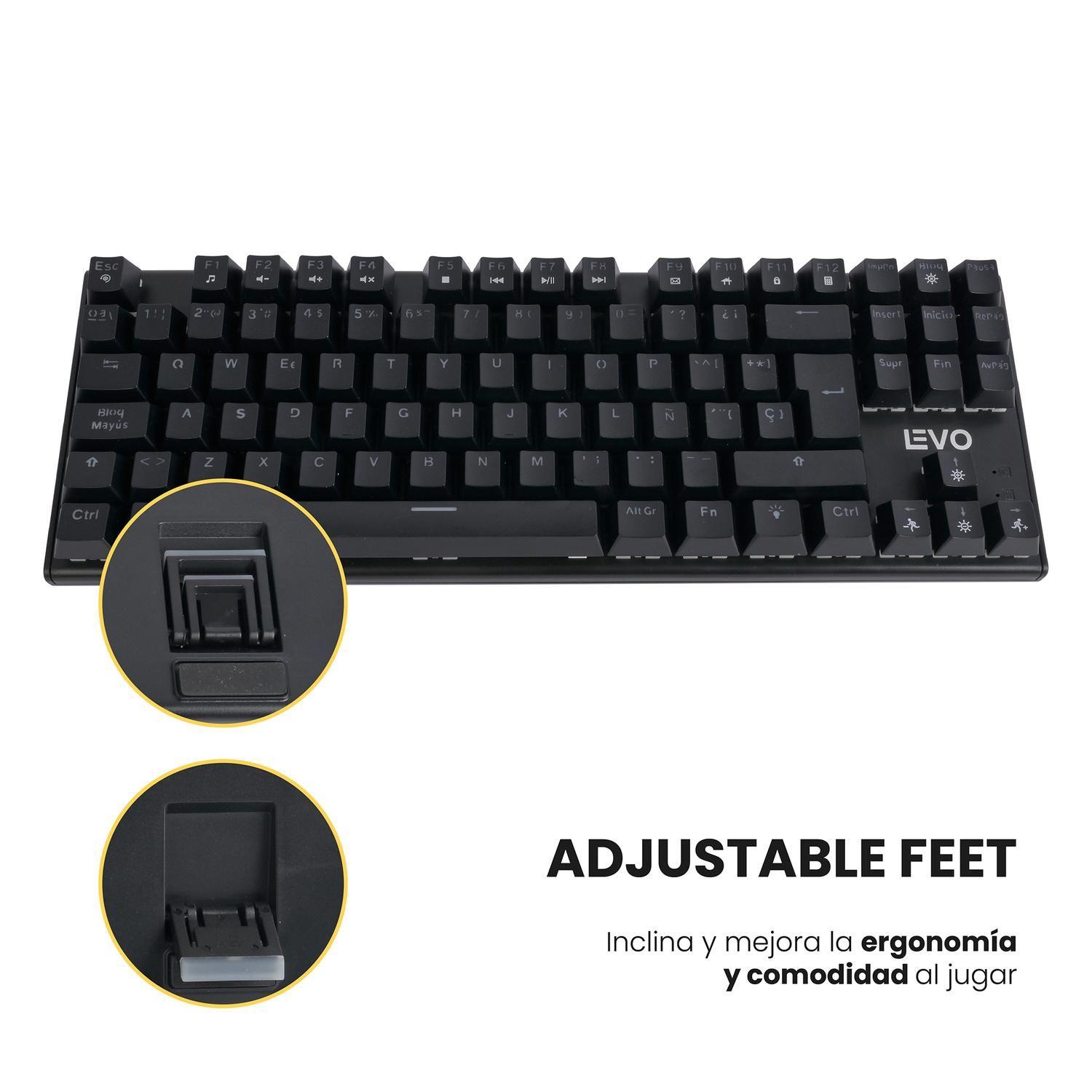 Teclado Gamer NovaBlade Red Switch Mecánico Levo-6