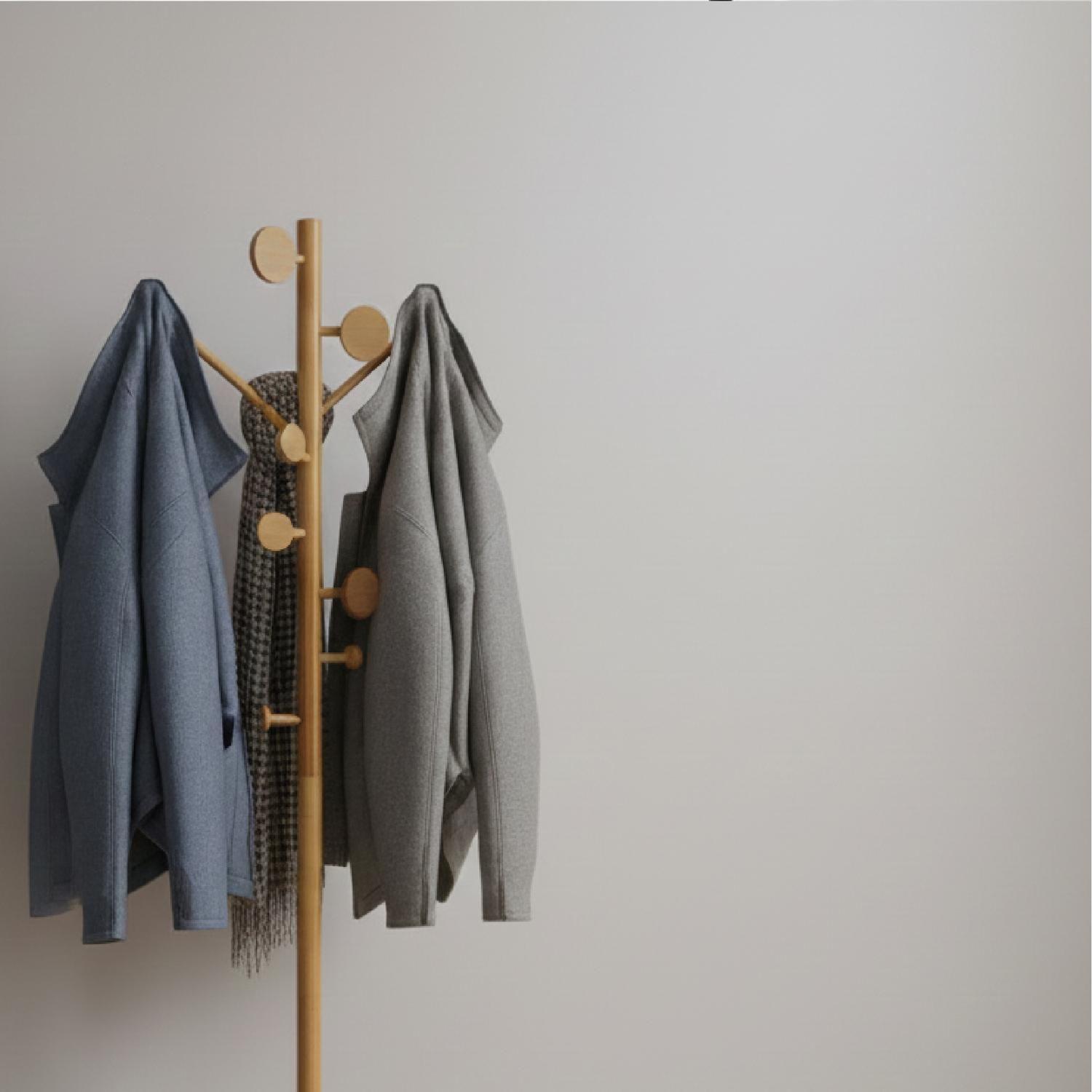 Perchero Bambú 8 Ganchos 175 cm Atmosphera-3