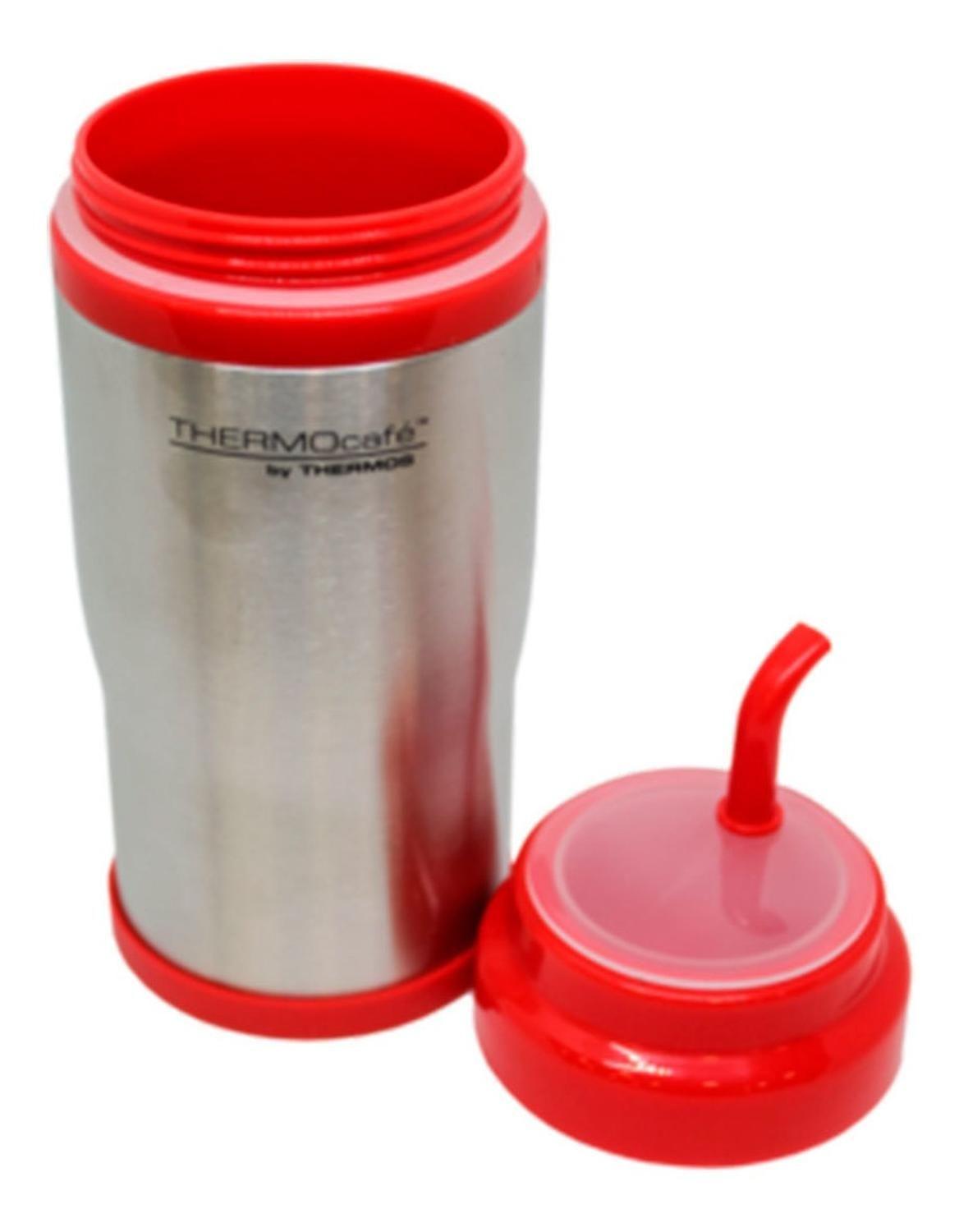 Termo Mug Café/Mate Rojo 400ml Thermos-1