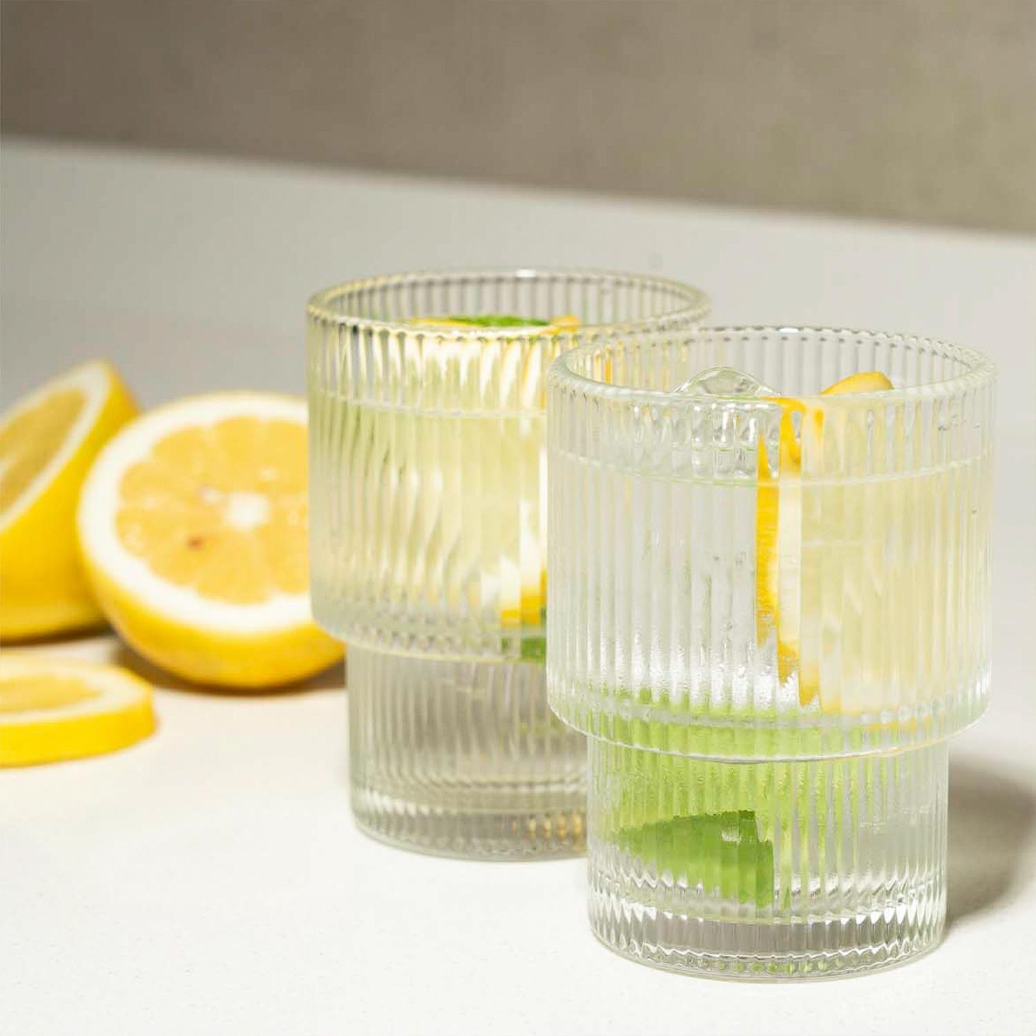 Set 6 Vasos Corto Vintage Charlotte 200ml Simplit-5