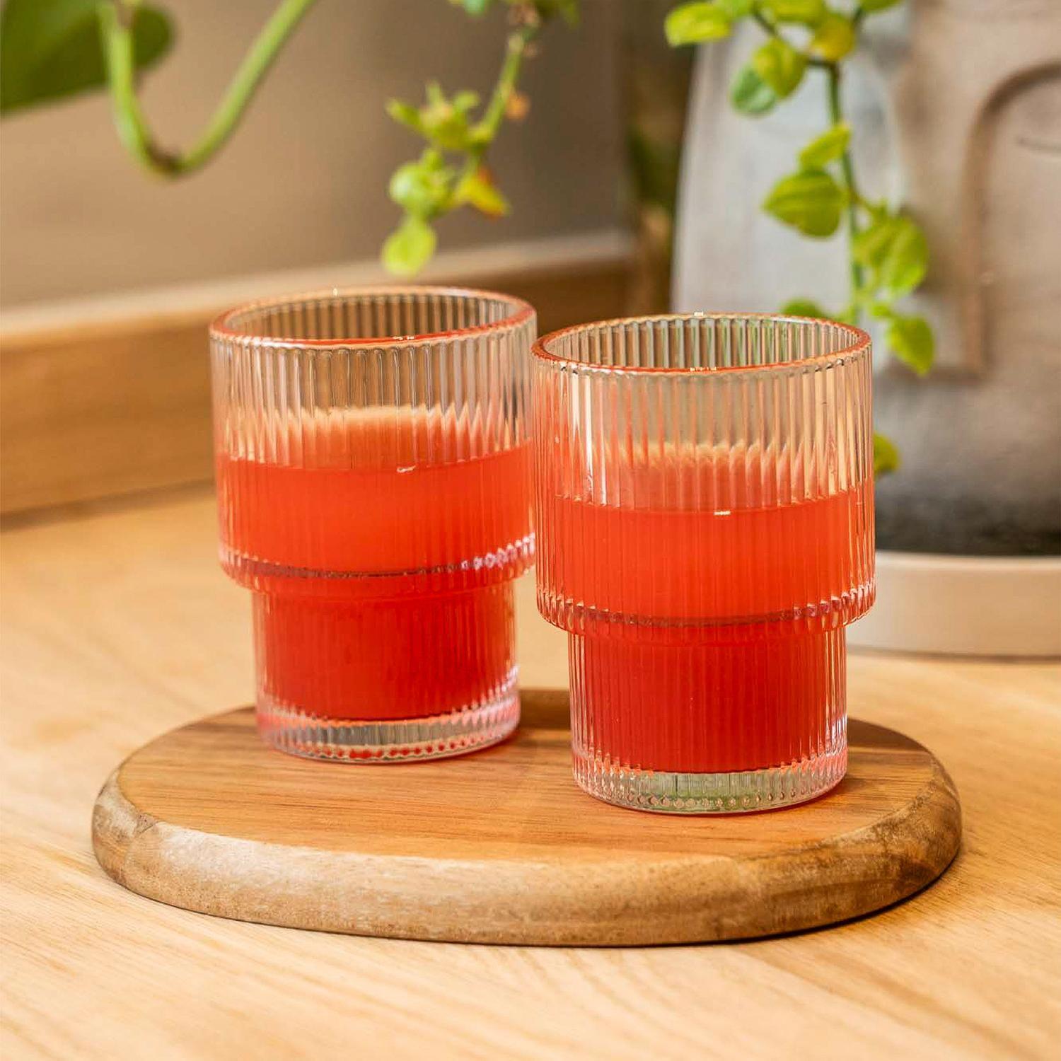 Set 6 Vasos Corto Vintage Charlotte 200ml Simplit-6