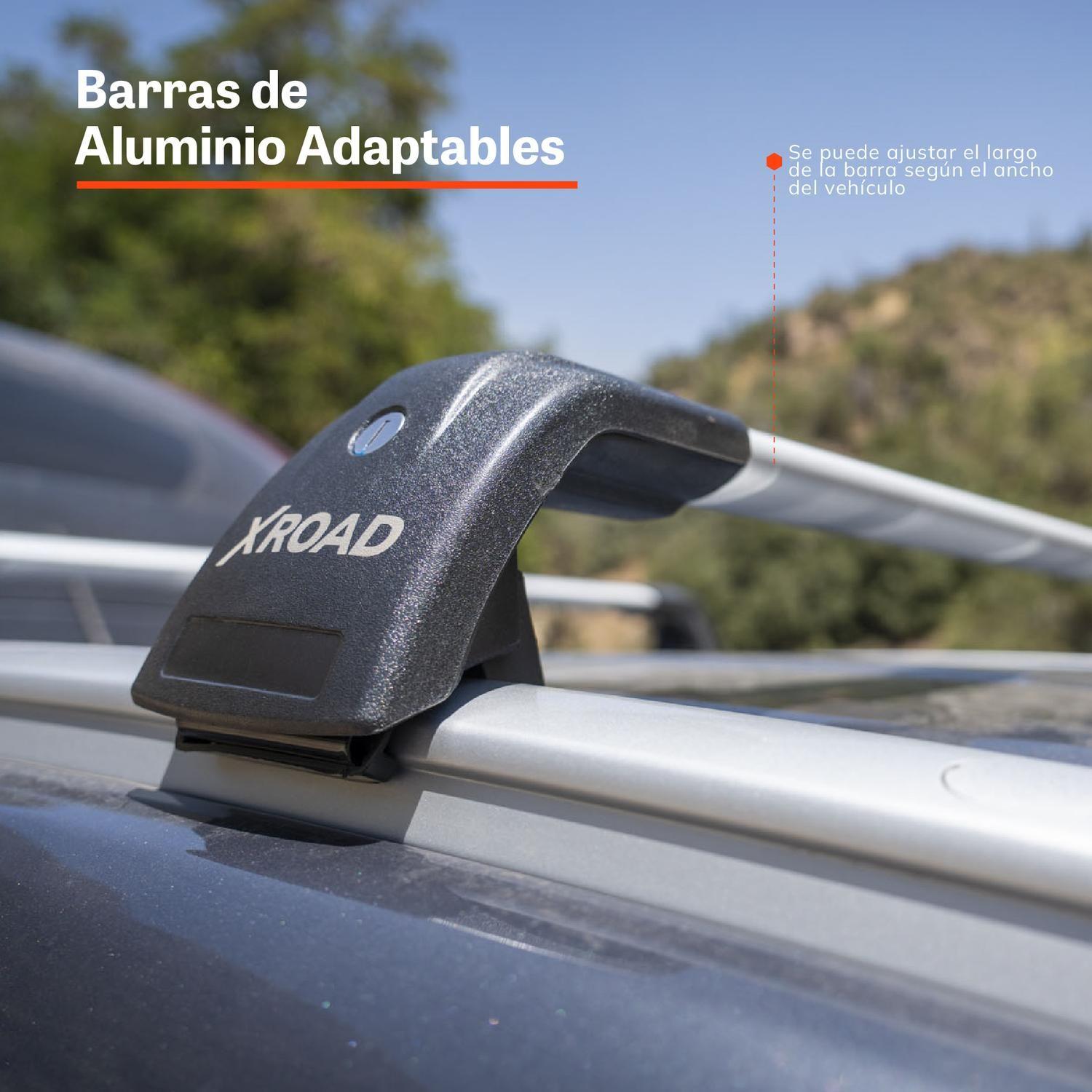 Barras Portaequipaje de Aluminio para Techo Xroad-2