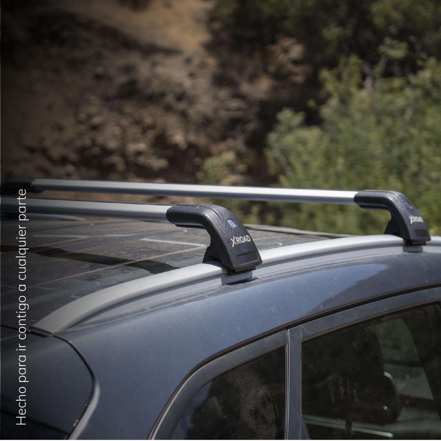 Barras Portaequipaje R13 de Aluminio para Techo Xroad-7