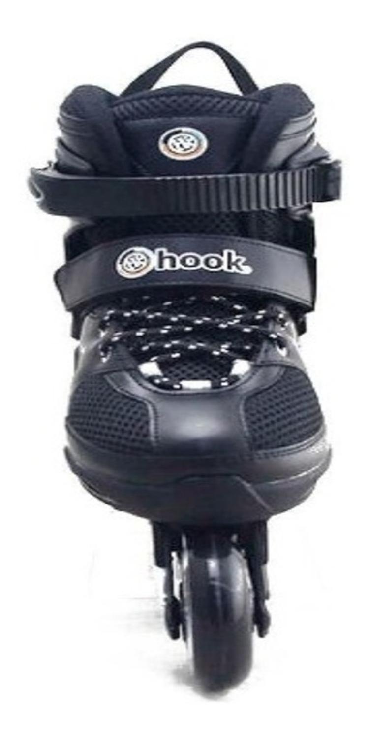 Patin Roller Inline Fitness Pro Adulto Negro Talla S Hook-1