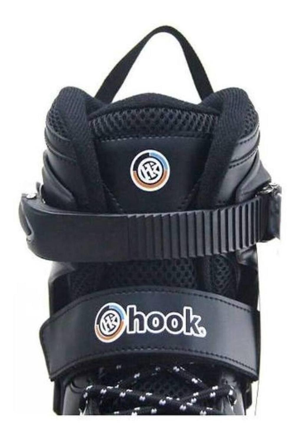 Patin Roller Inline Fitness Pro Adulto Negro Talla S Hook-2