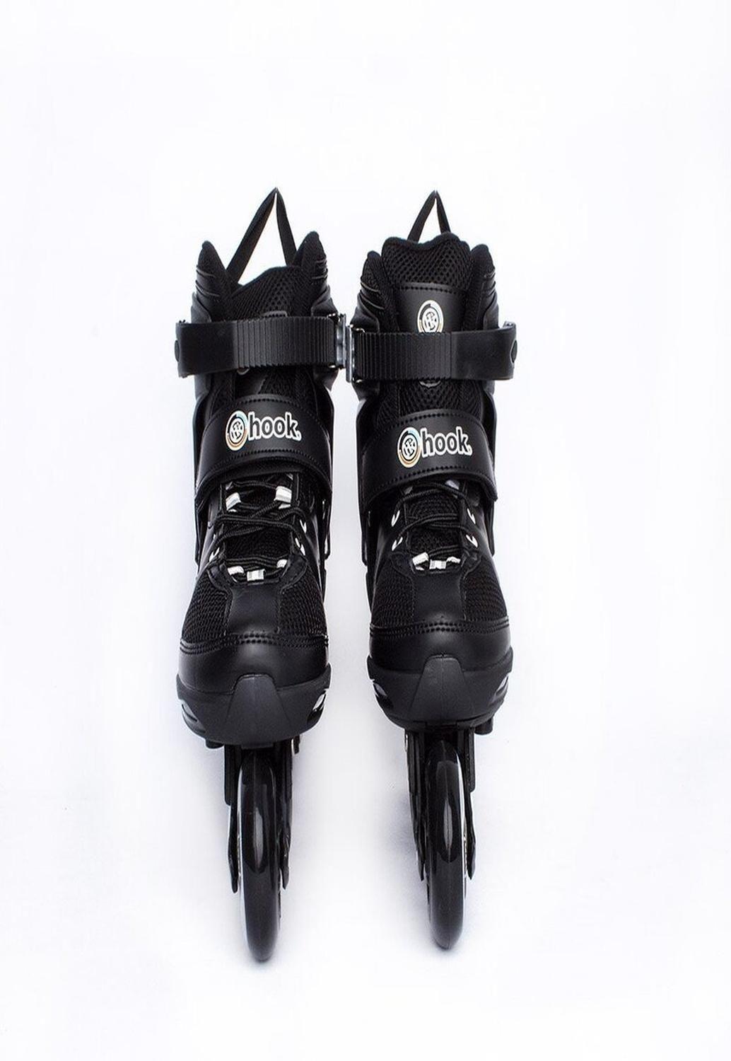 Patin Roller Inline Fitness Pro Adulto Negro Talla S Hook-4