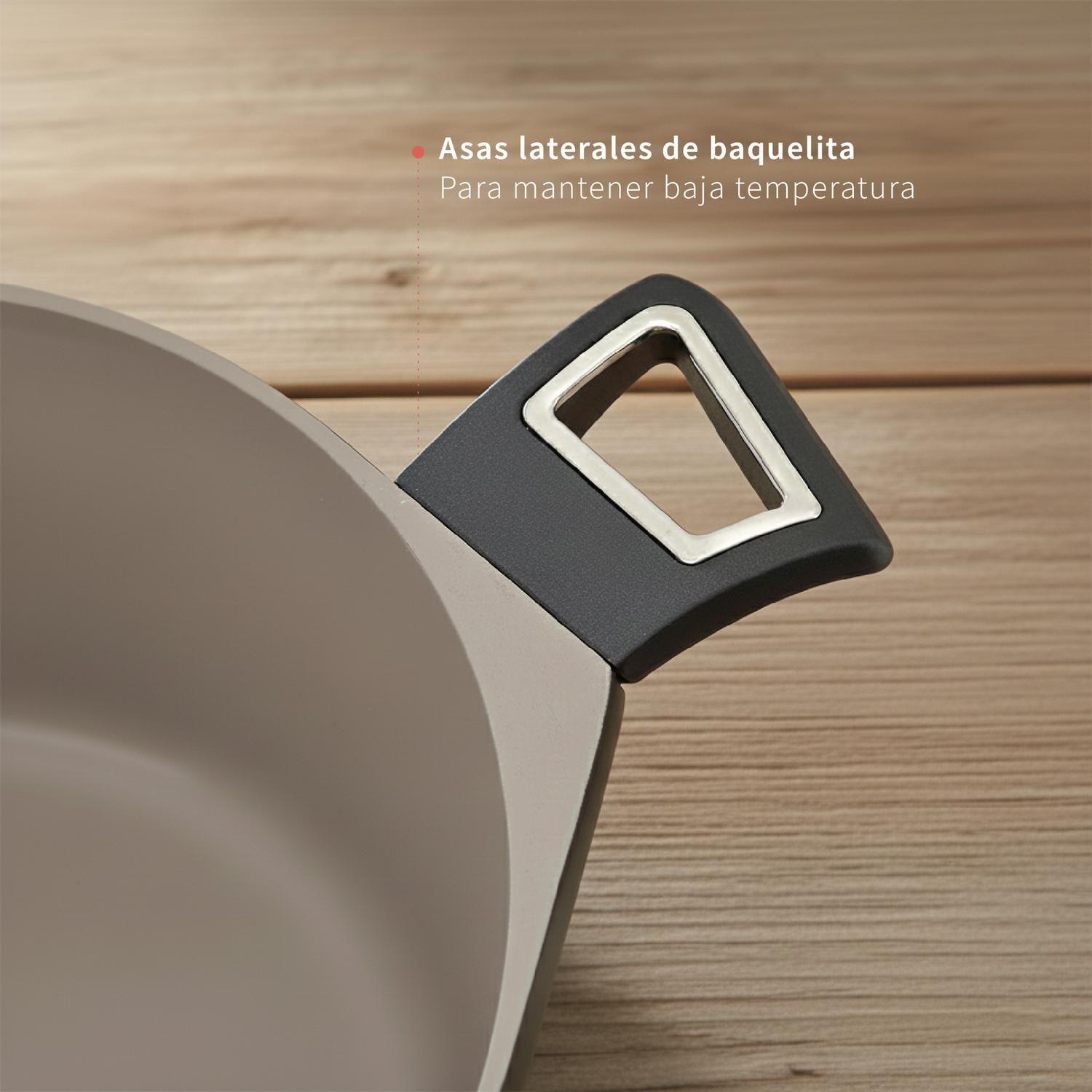 Batería de Cocina Antiadherente Classic 8 Piezas Simplit-4