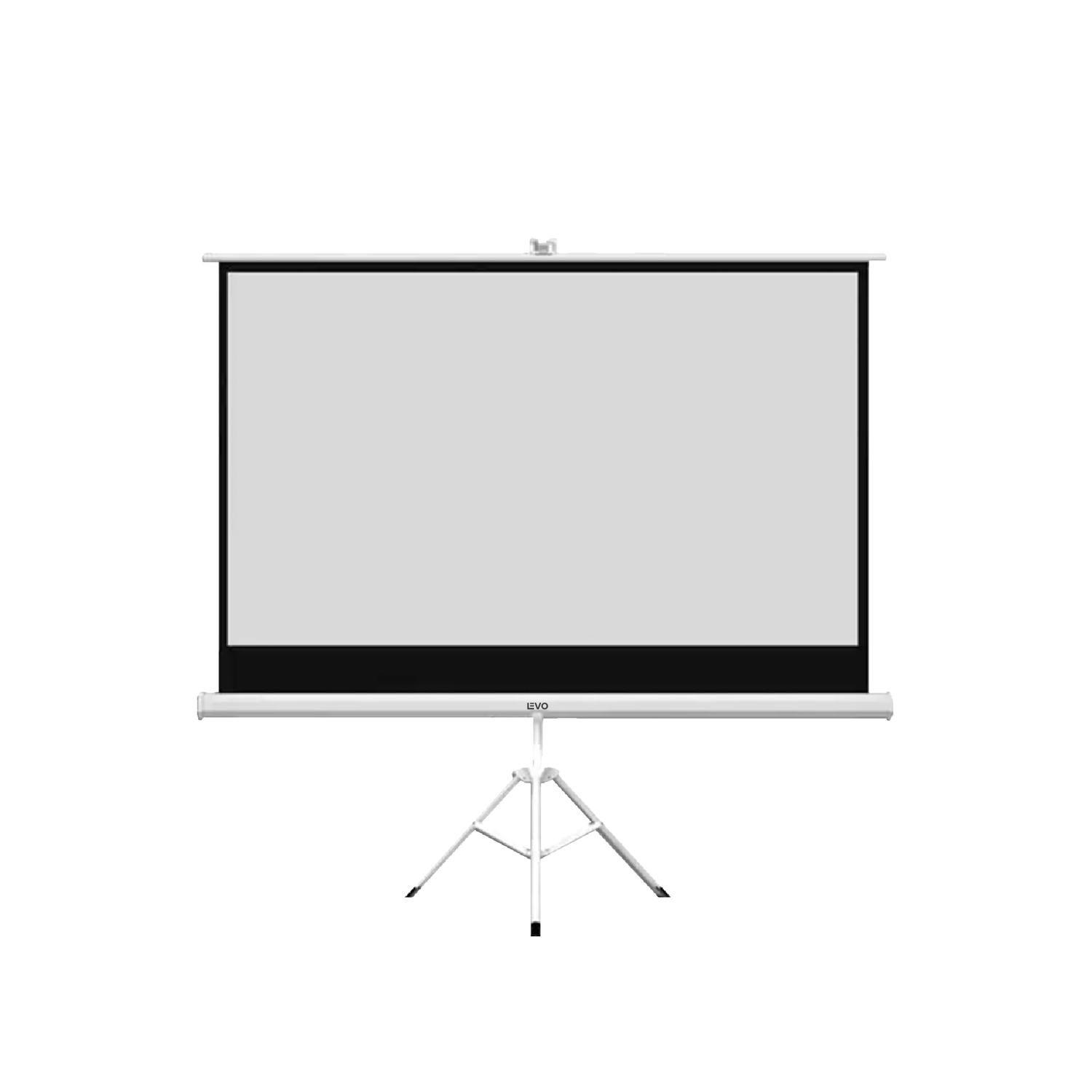 Proyector Portátil Hexa 8000lm + Telón 60" LEVO-4