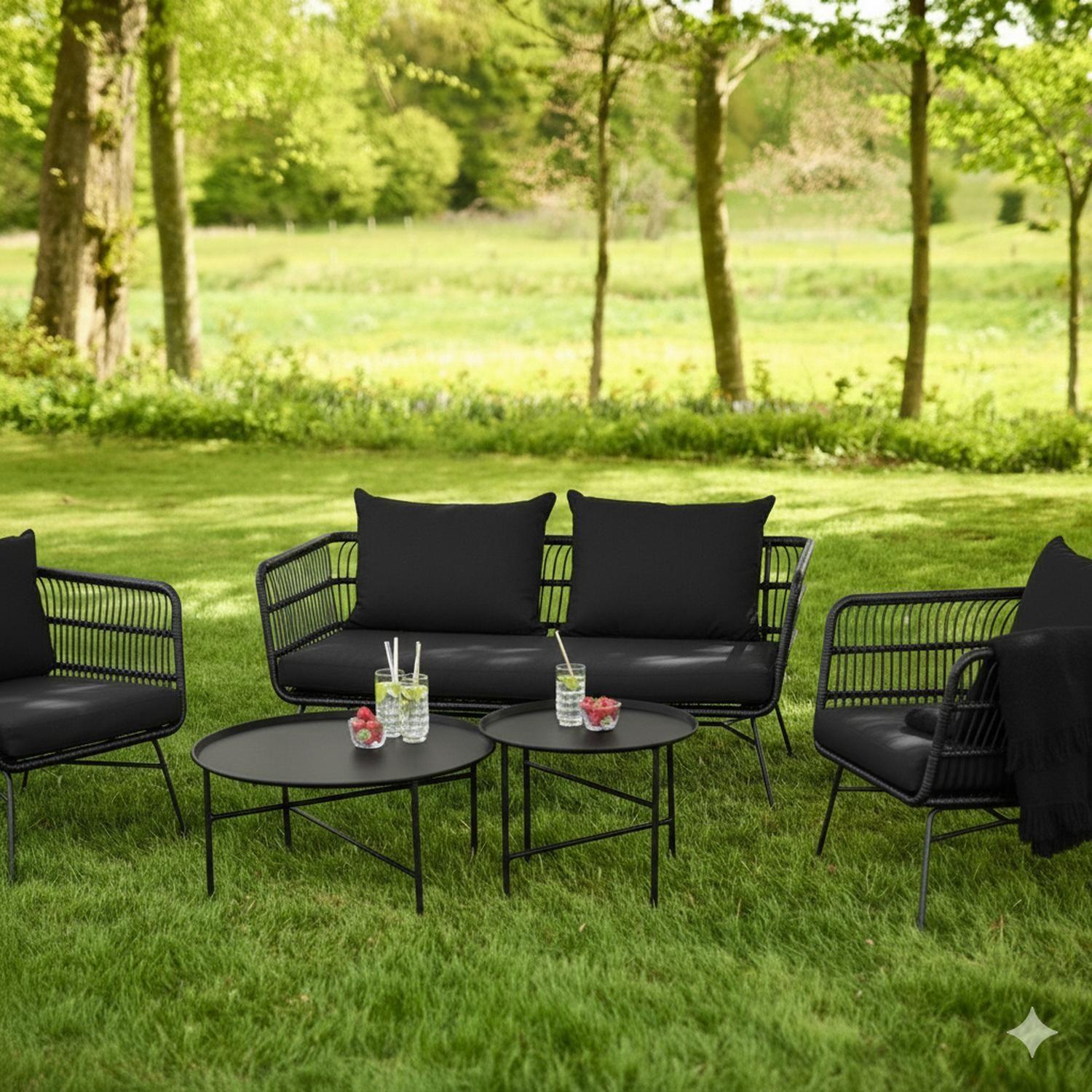 Mesa Terraza Redonda Metal 70 X 35 cm Envy-2