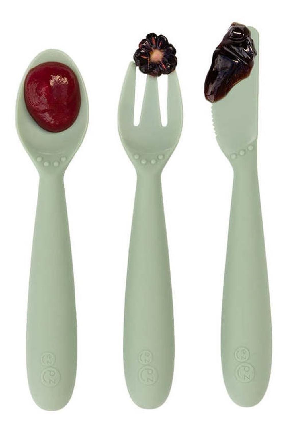 Set de Cubiertos Happy Verde Ezpz-0