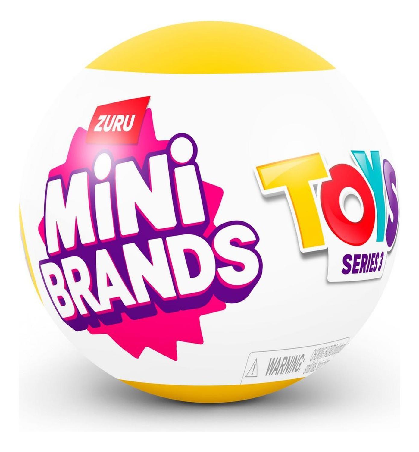 Bola Mini Toys Con 5 Sorpresas De Zuru Serie 3-1