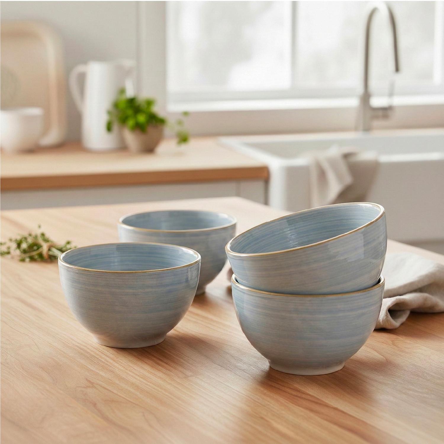 Set 4 Bowls Cerámica 8,5cm Amalfi Simplit-1