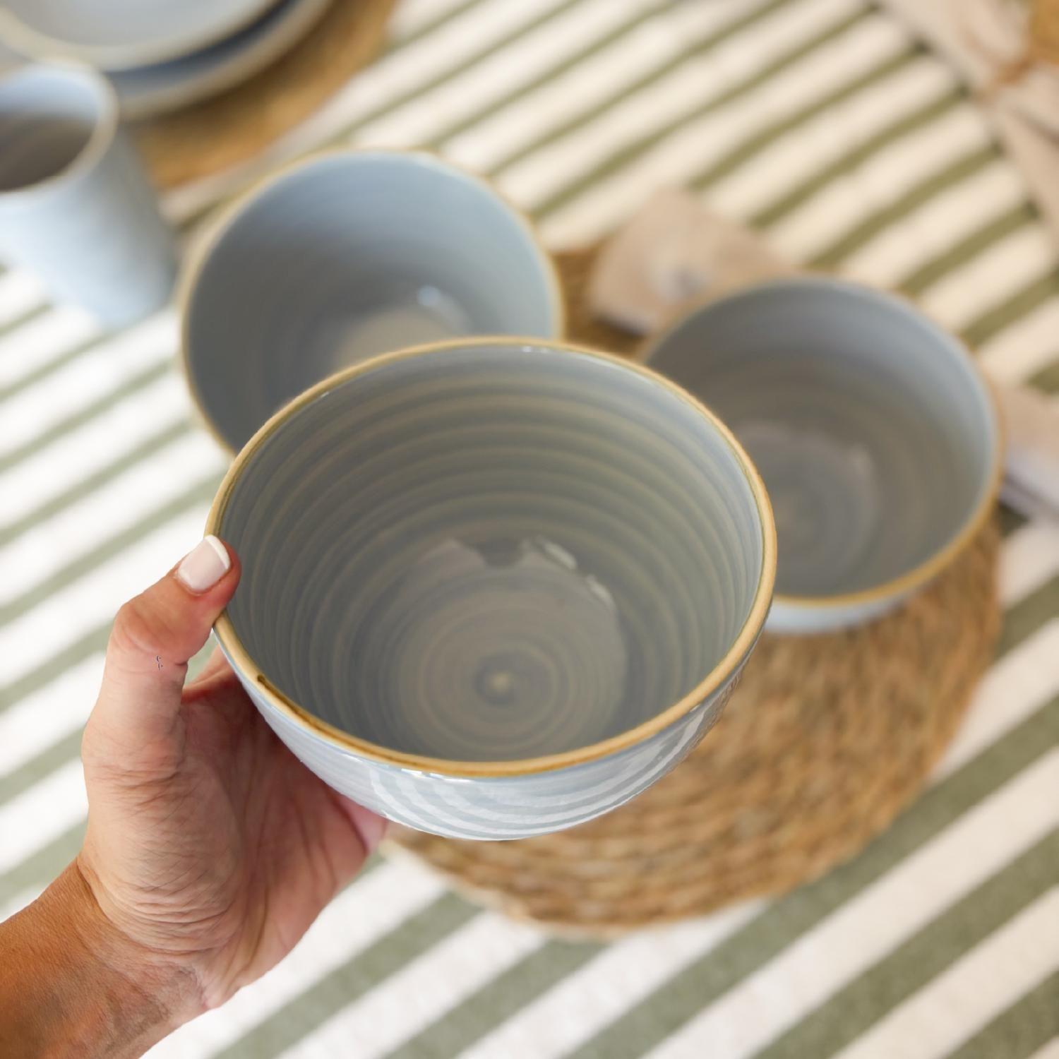 Set 4 Bowls Cerámica 8,5cm Amalfi Simplit-3