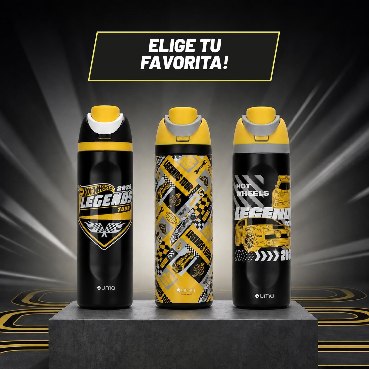 Botella Térmica Insulada Hot Wheels Legends 750 ml UMA-7