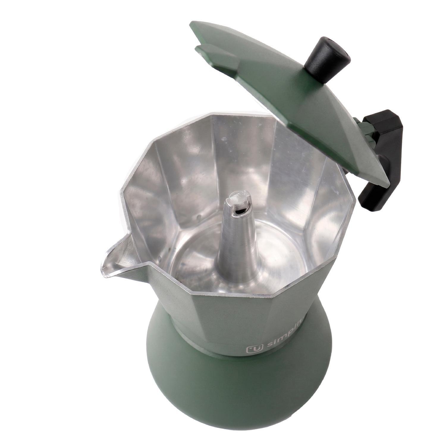 Cafetera Italiana Moka 12 Tazas 600ml Simplit-4